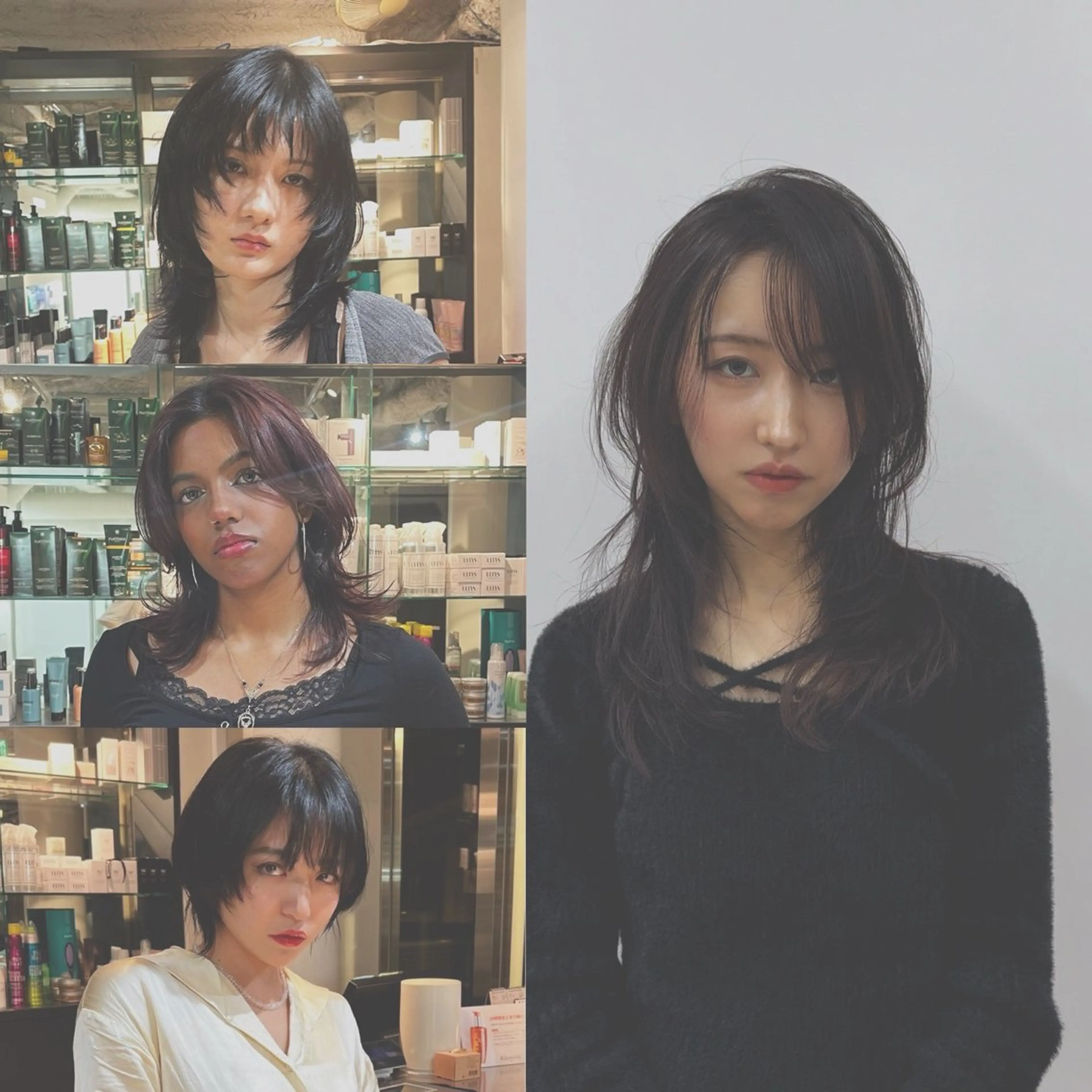 ミディアム レイヤーカット/ 堀匠吾のヘアスタイル