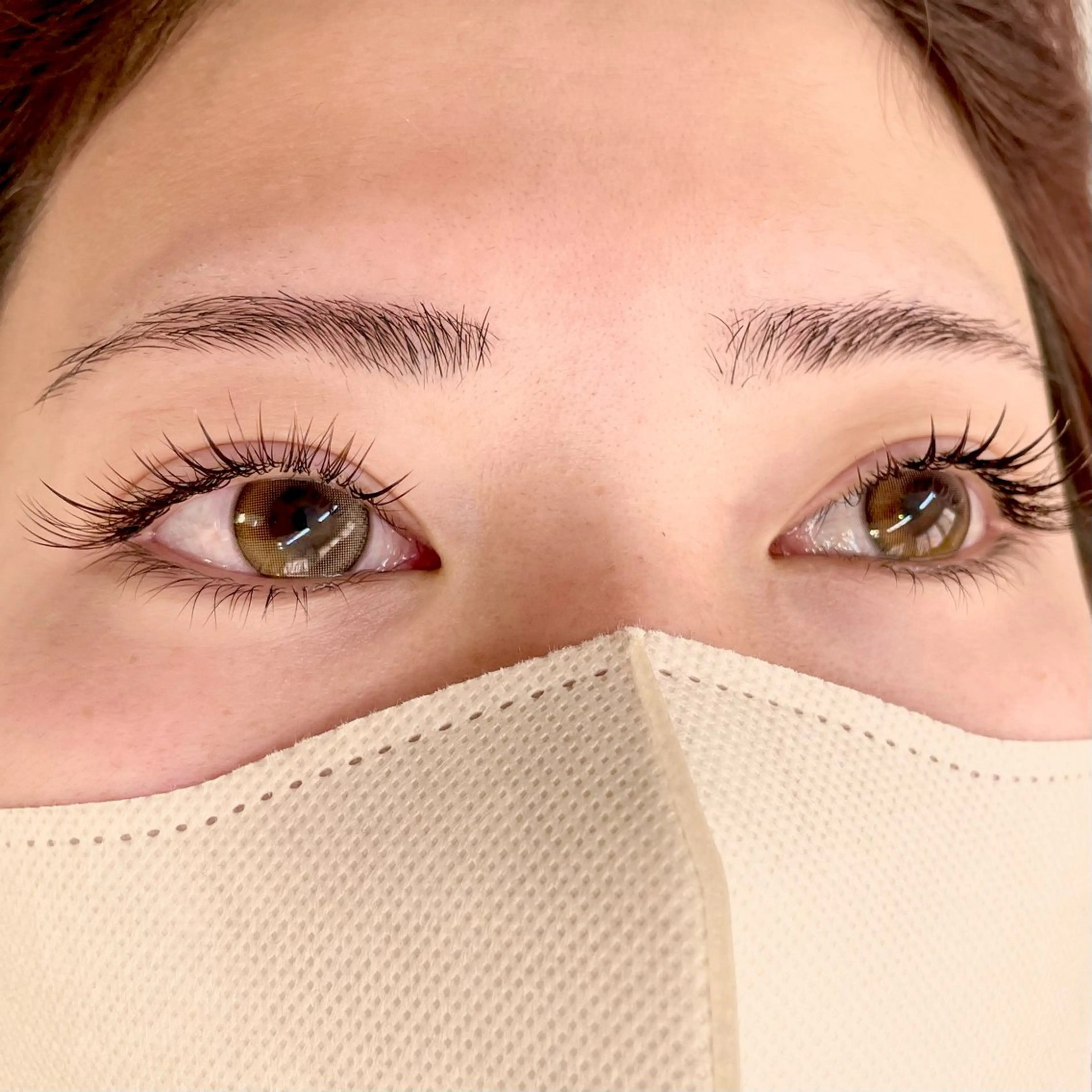 【オフ無料】抜け感☆カラーラッシュ100本の写真