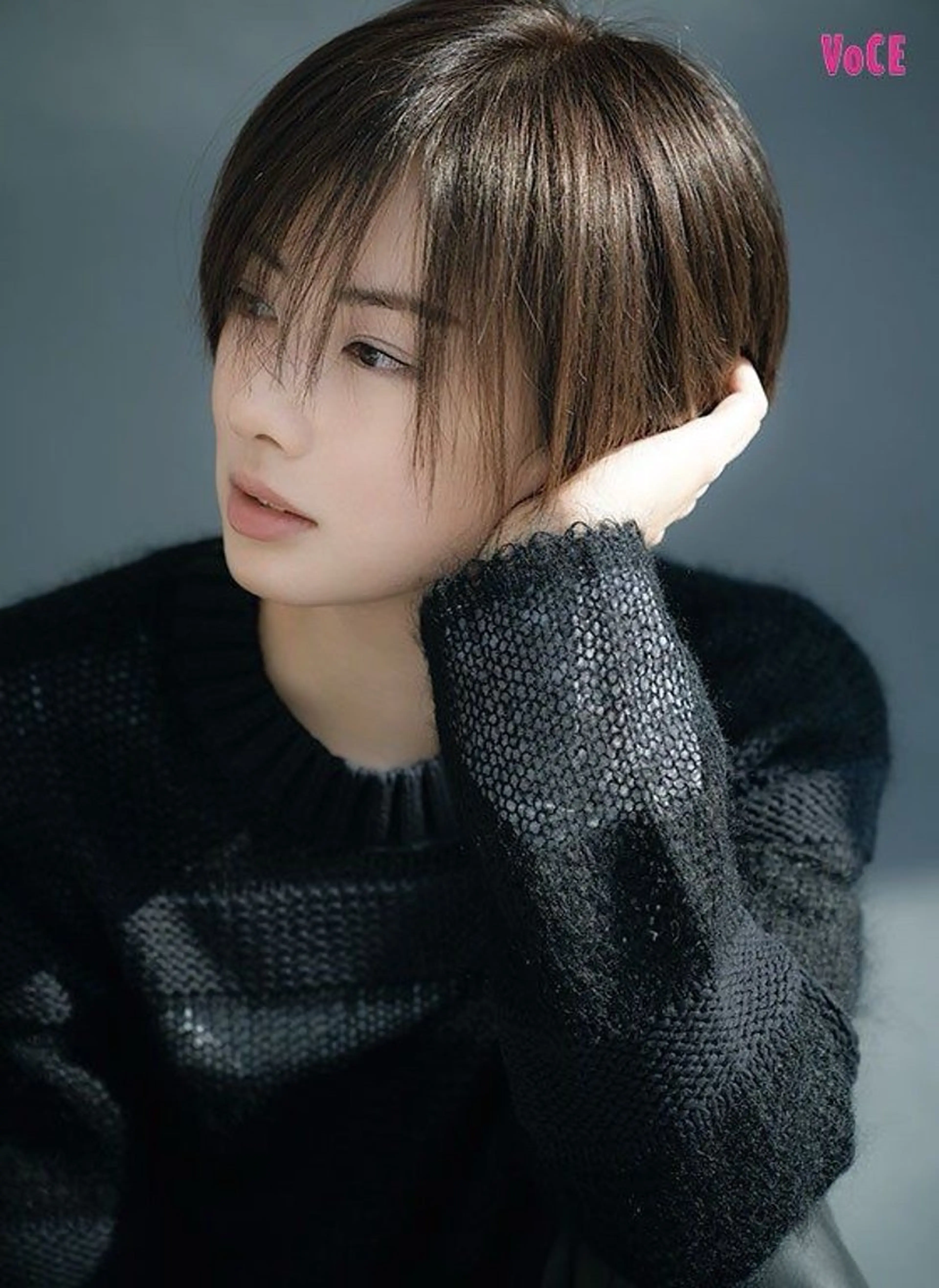 ショート カラー パーマ ハンサムショート 丸みショート くびれヘア ショートヘア カット トリートメント ショートヘア原宿 fifth コシのヘアスタイル