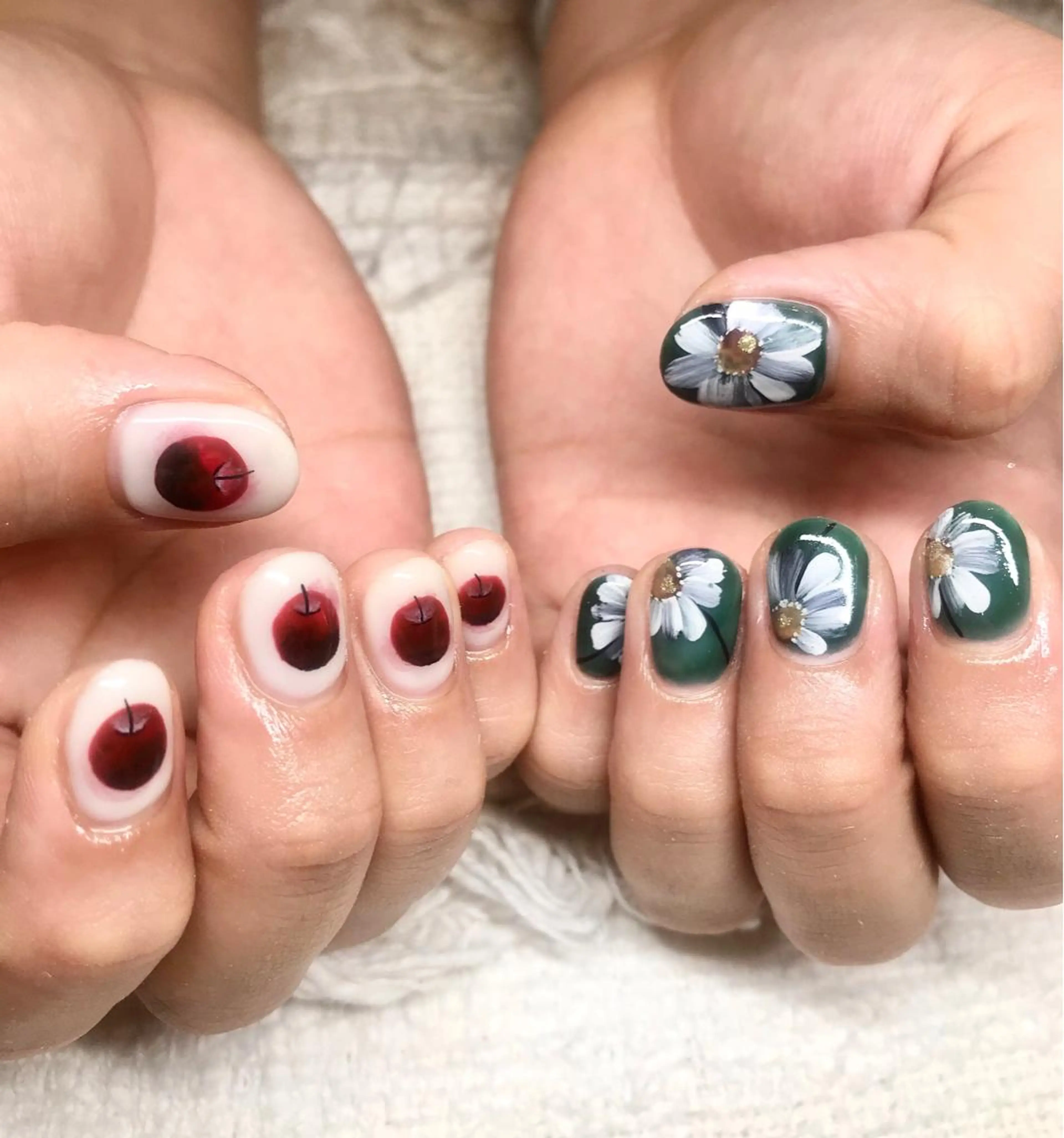 ショート パーマ ヘアアレンジ キッズ ネイル マツエク・マツパ ハンドネイル ハンドケア nail&eye Aoのマツエク・マツパデザイン