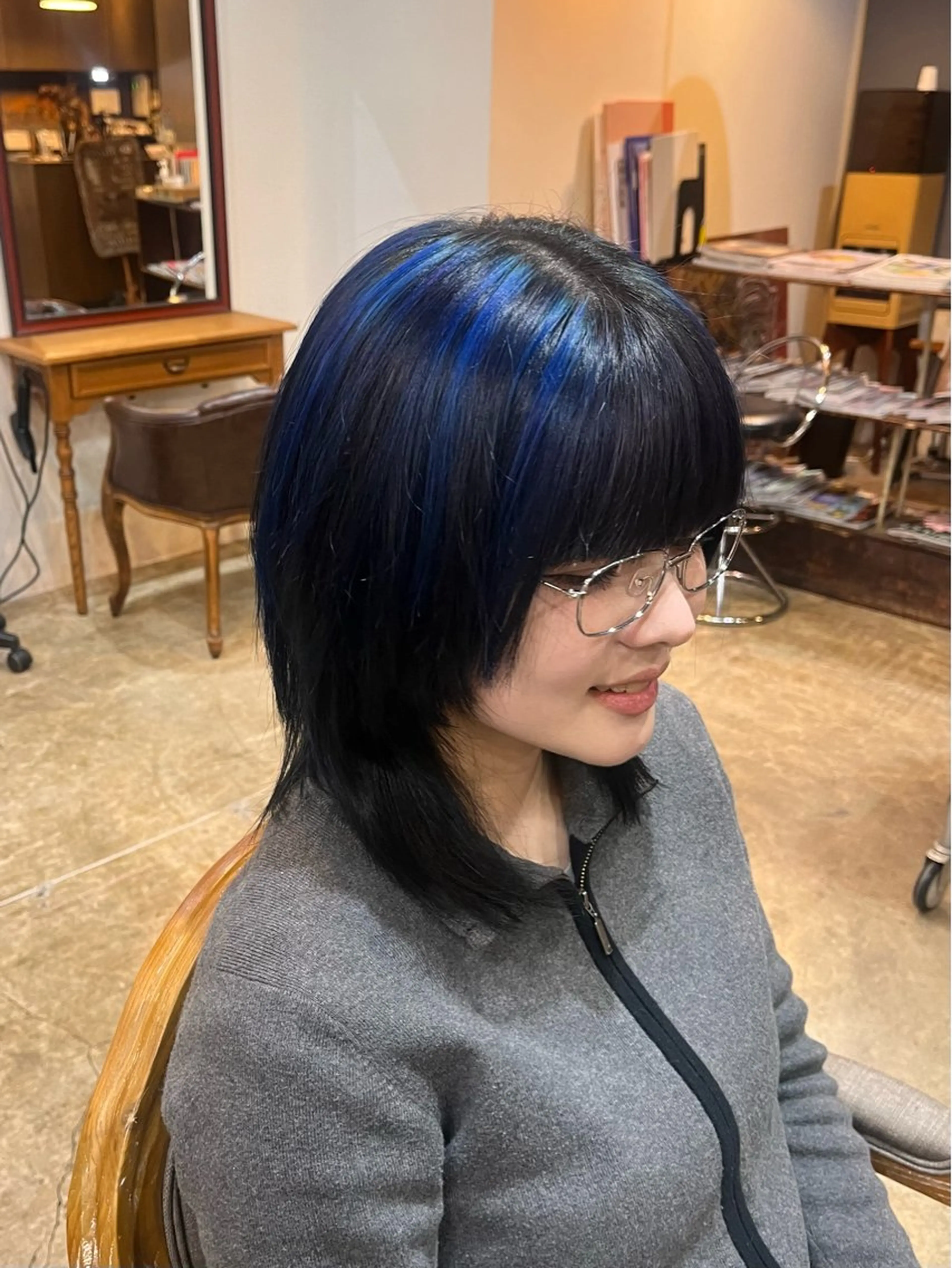 カラー 松原 樹里のヘアスタイル