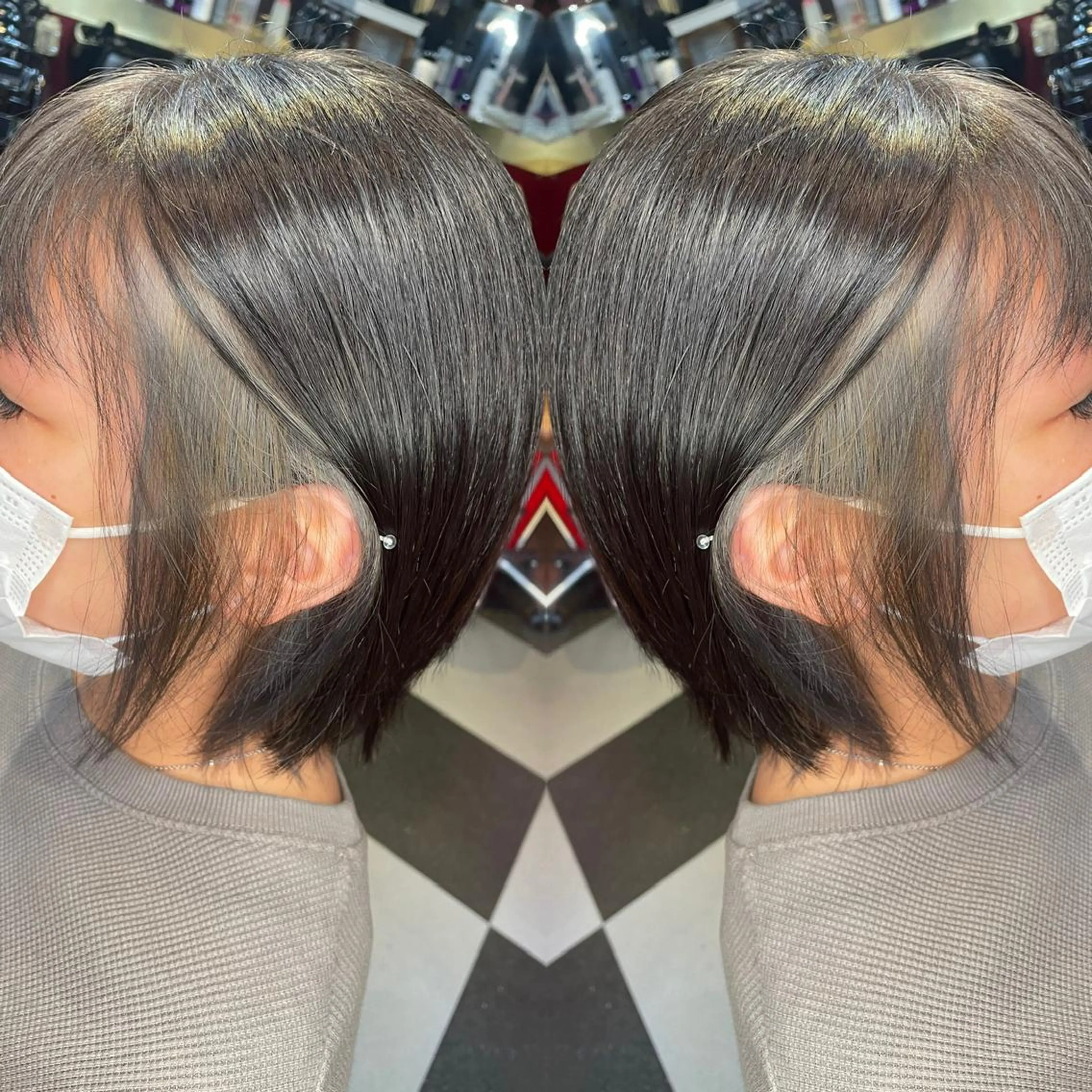 ショート 👑派手髪/カット 👑ANRYのヘアスタイル