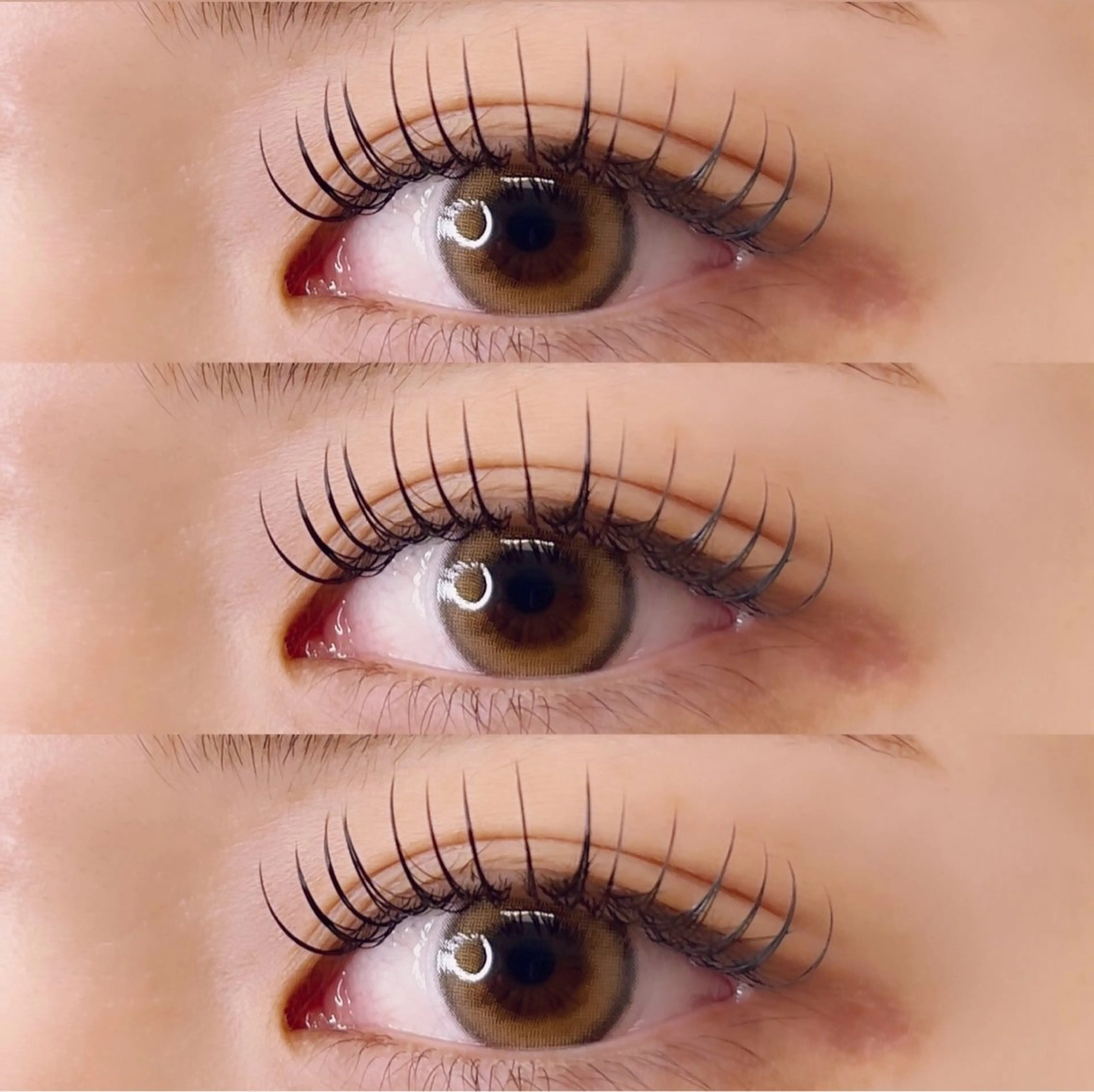 LEDエクパー🎀（エクステをつけてからパーマ）の写真