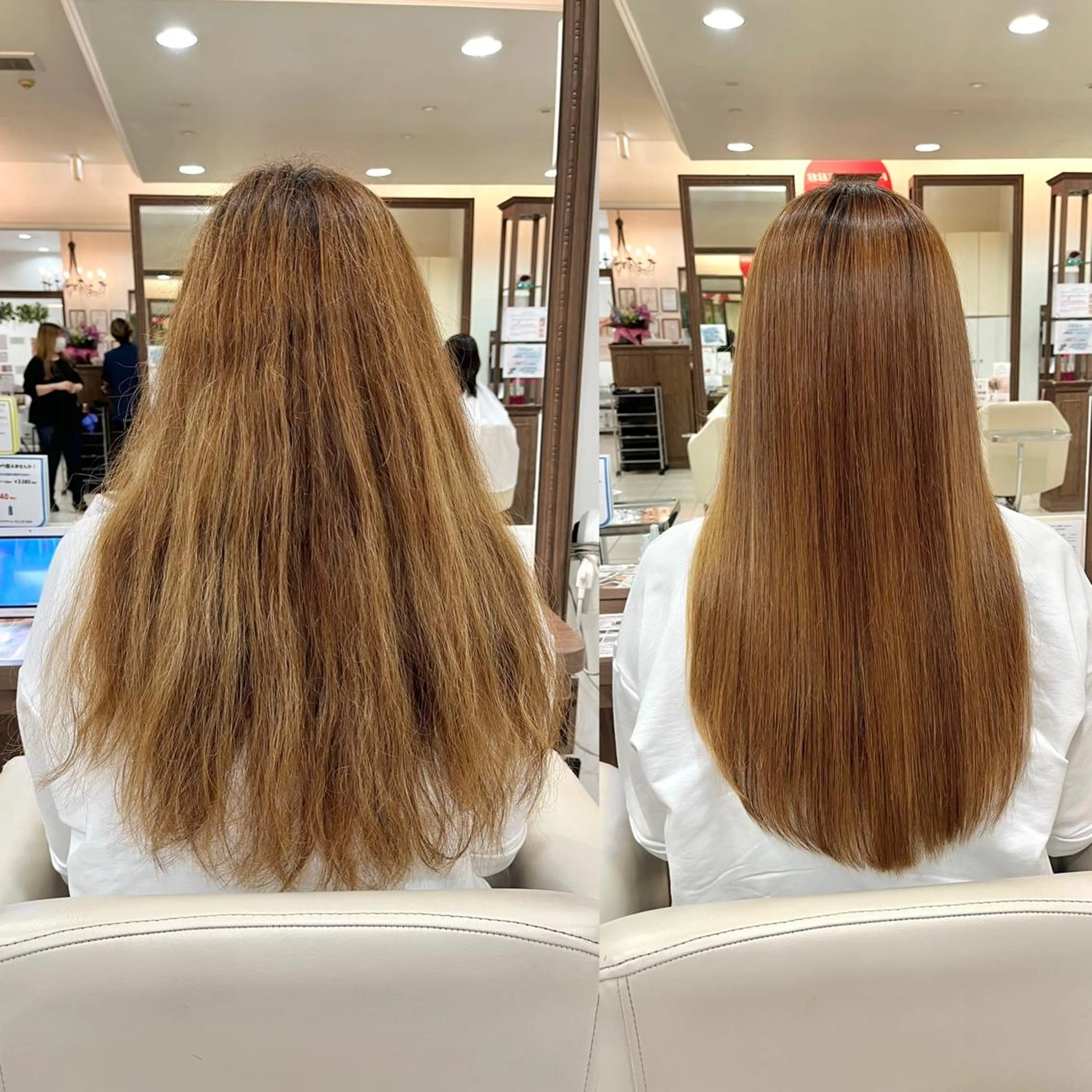 ロング 髪質改善 縮毛矯正 カット 縮毛矯正 トリートメント 《大人気髪質改善》 プログレス国分寺店のヘアスタイル