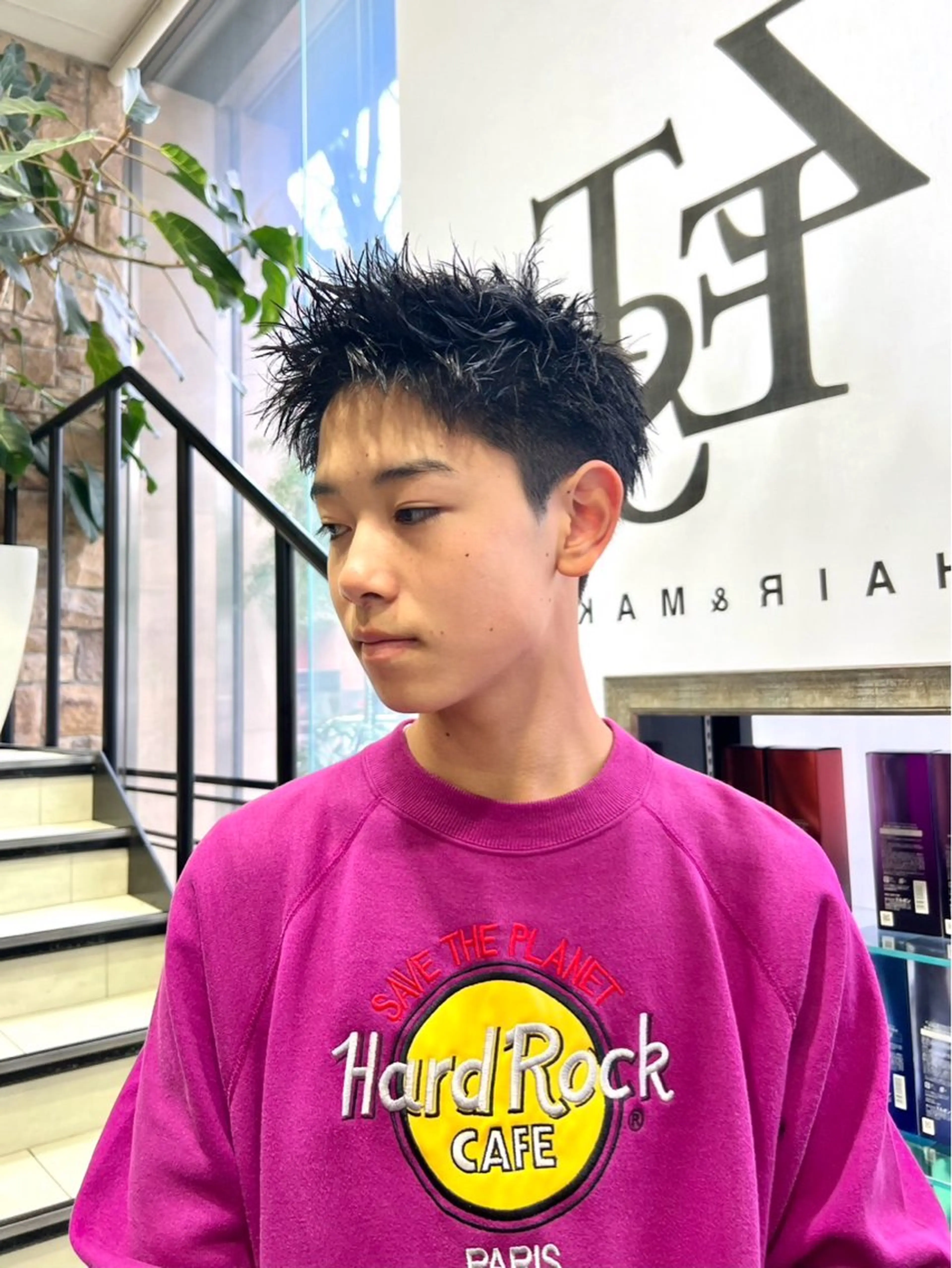 メンズ レイヤー／マツエク 💋𝑨𝑵𝑵𝑨のヘアスタイル