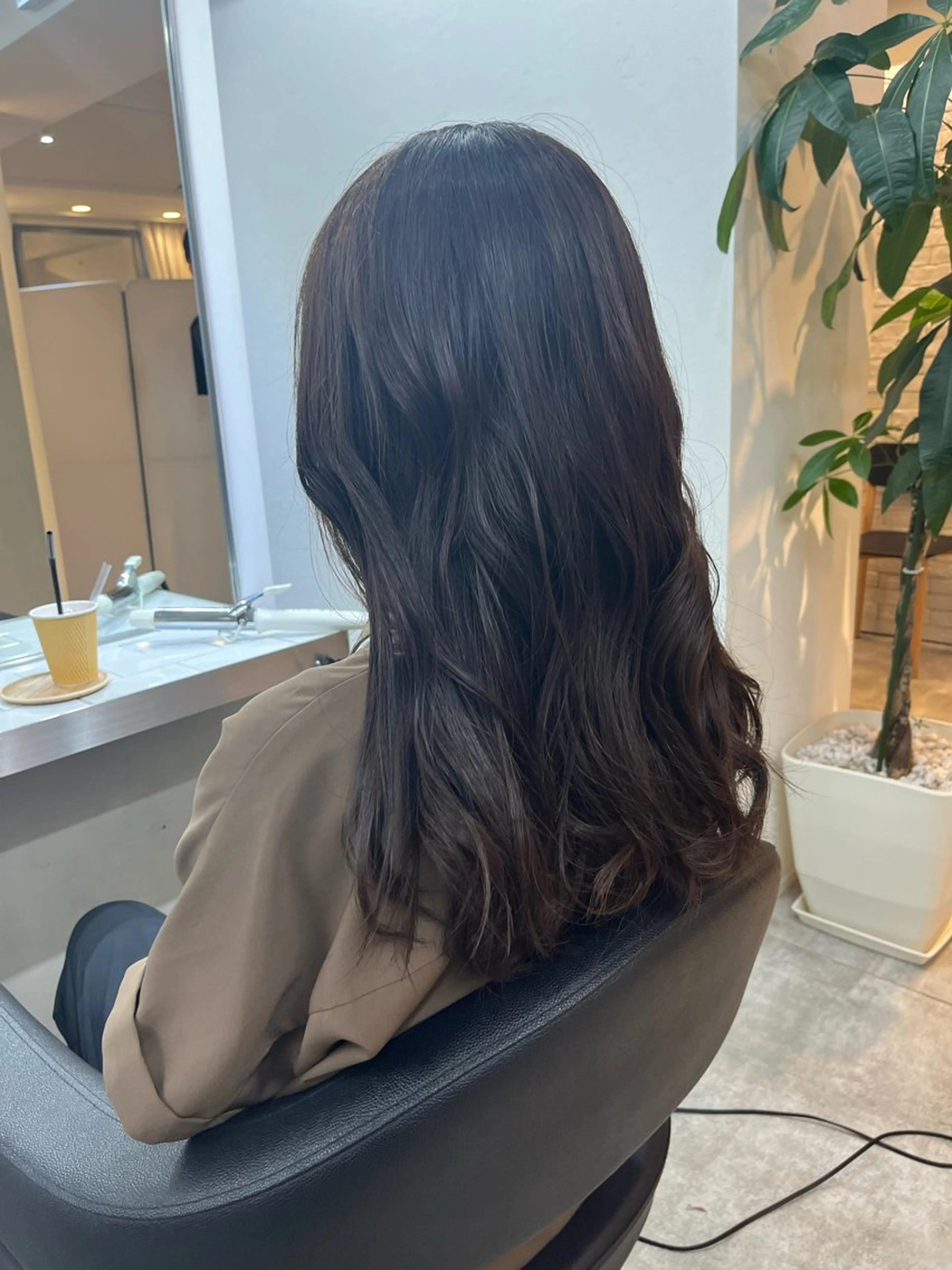 ロング カラー 塚田 直太郎のヘアスタイル