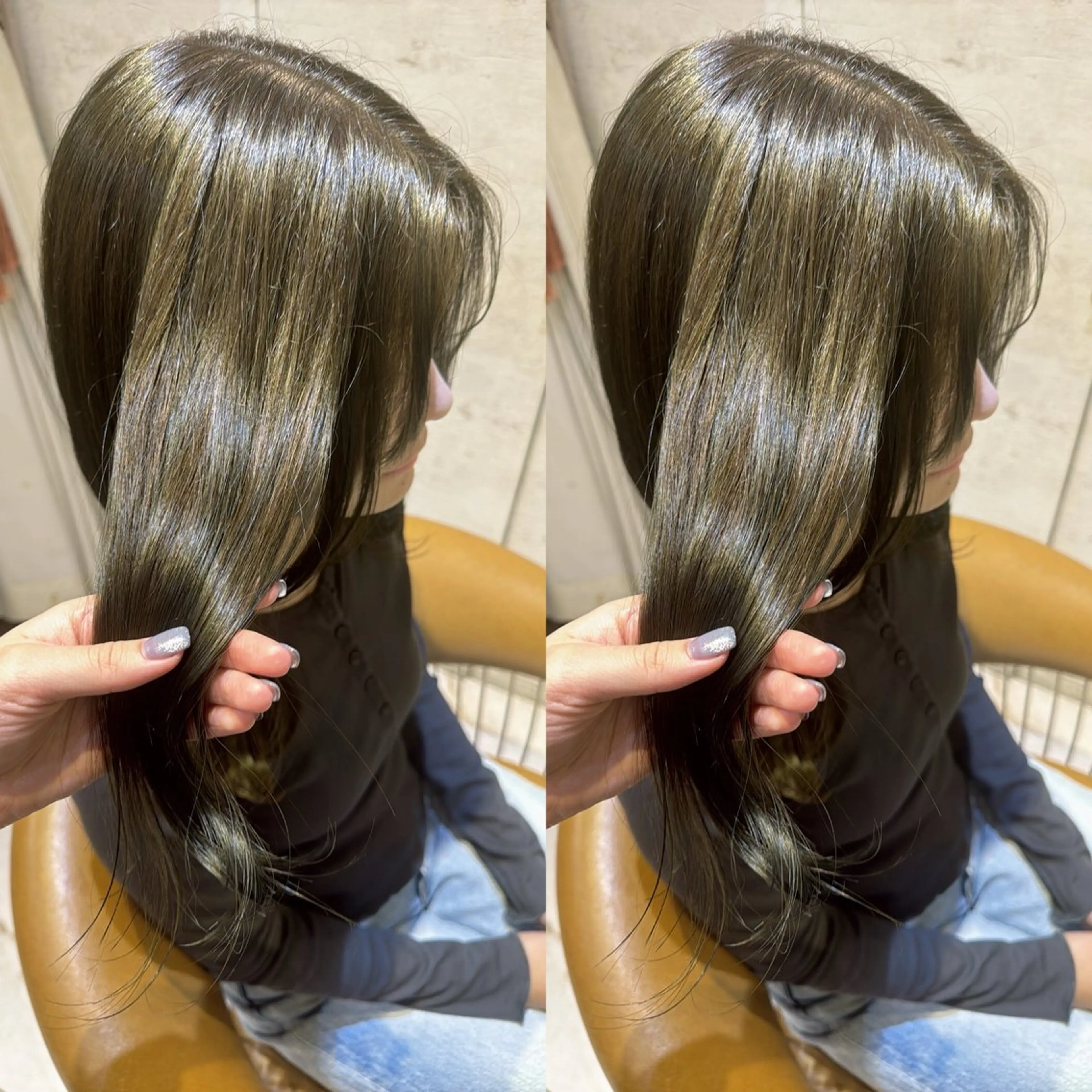 ミディアム 寺田鼓捺/艶髪 /透明感カラーのヘアスタイル