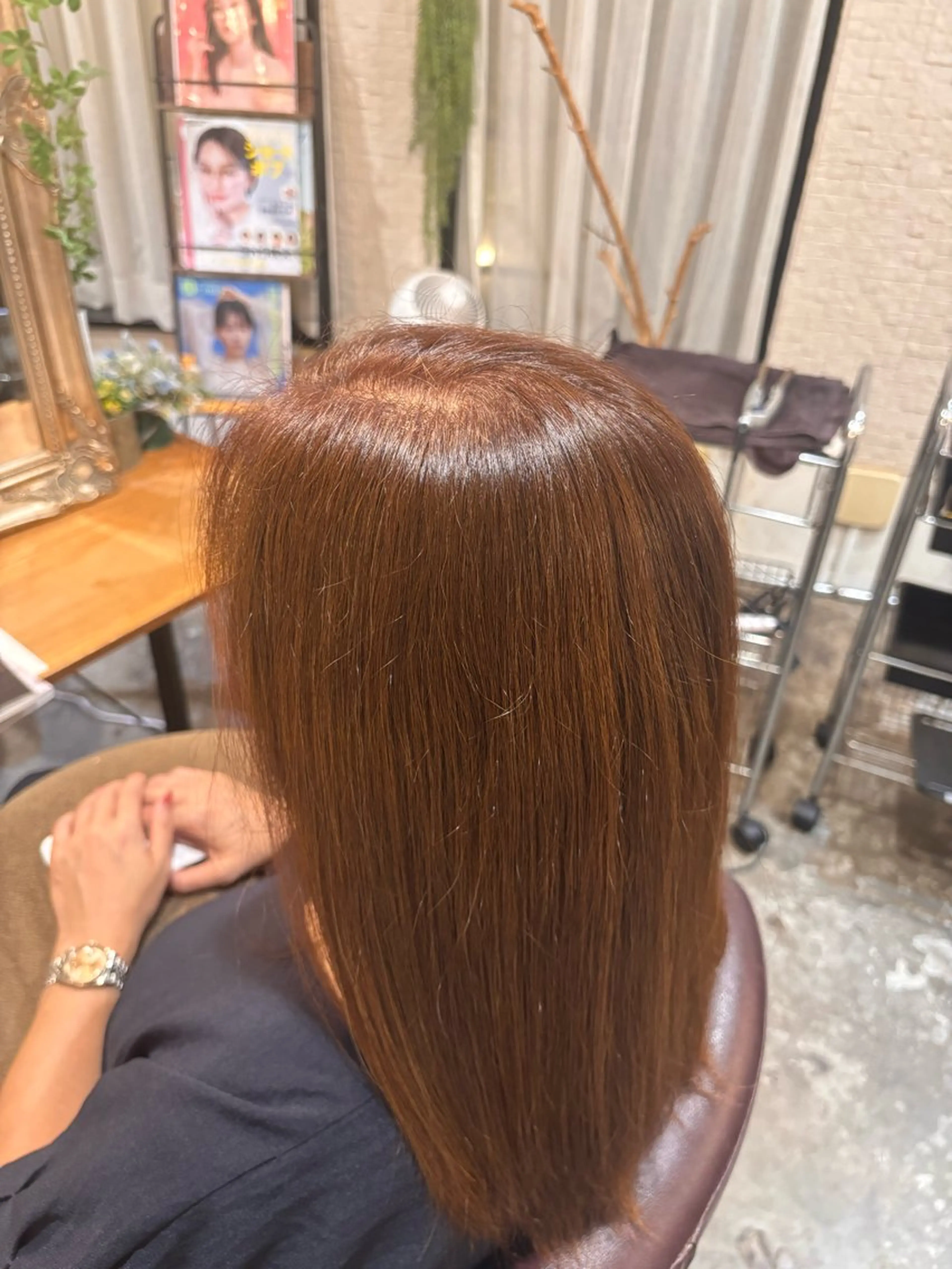 ☆ 白髪染め(リタッチ) ＋ 2step treatment ☆の写真