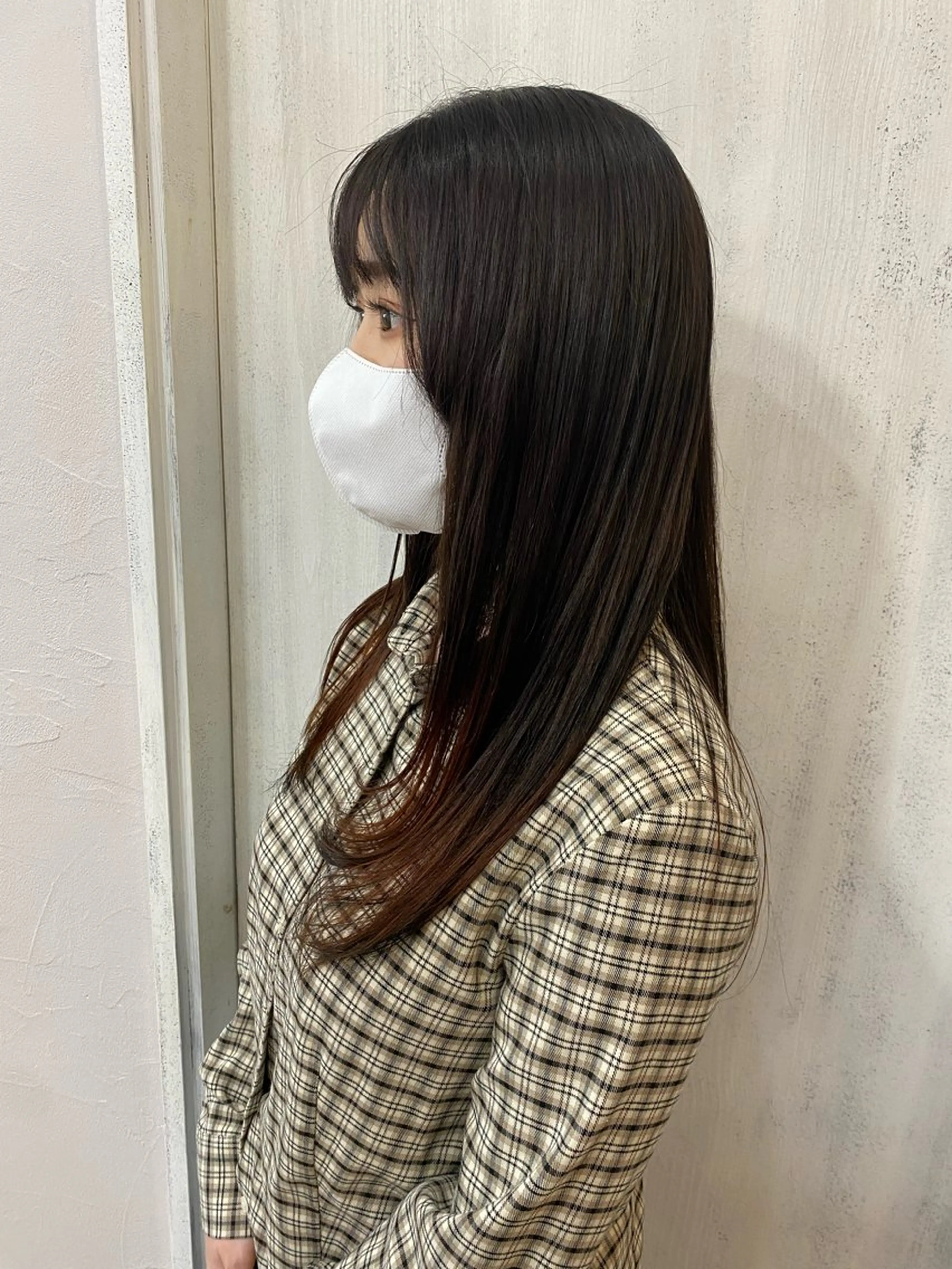 ロング hair  +make Vomme所属・田中 風音のヘアスタイル