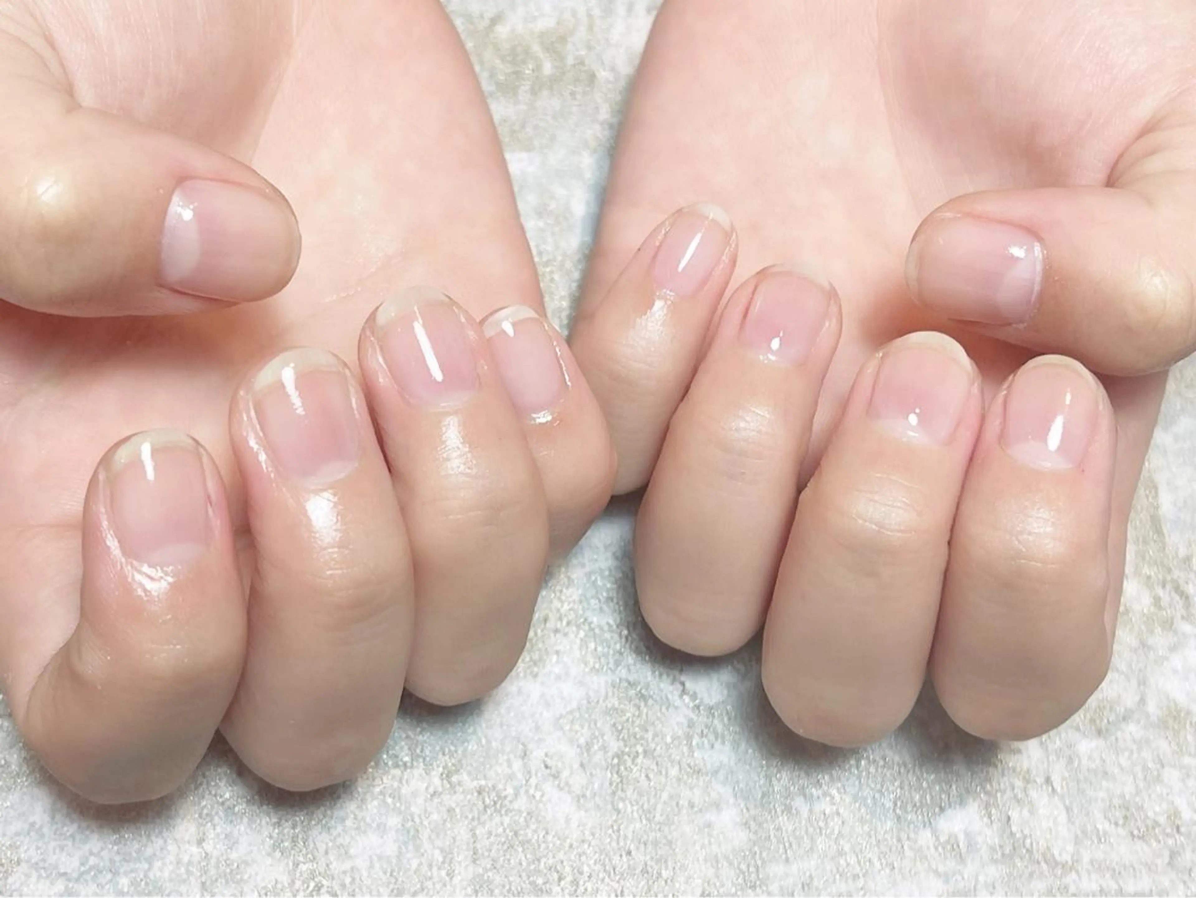 ネイル クリアネイル irono .のネイルデザイン