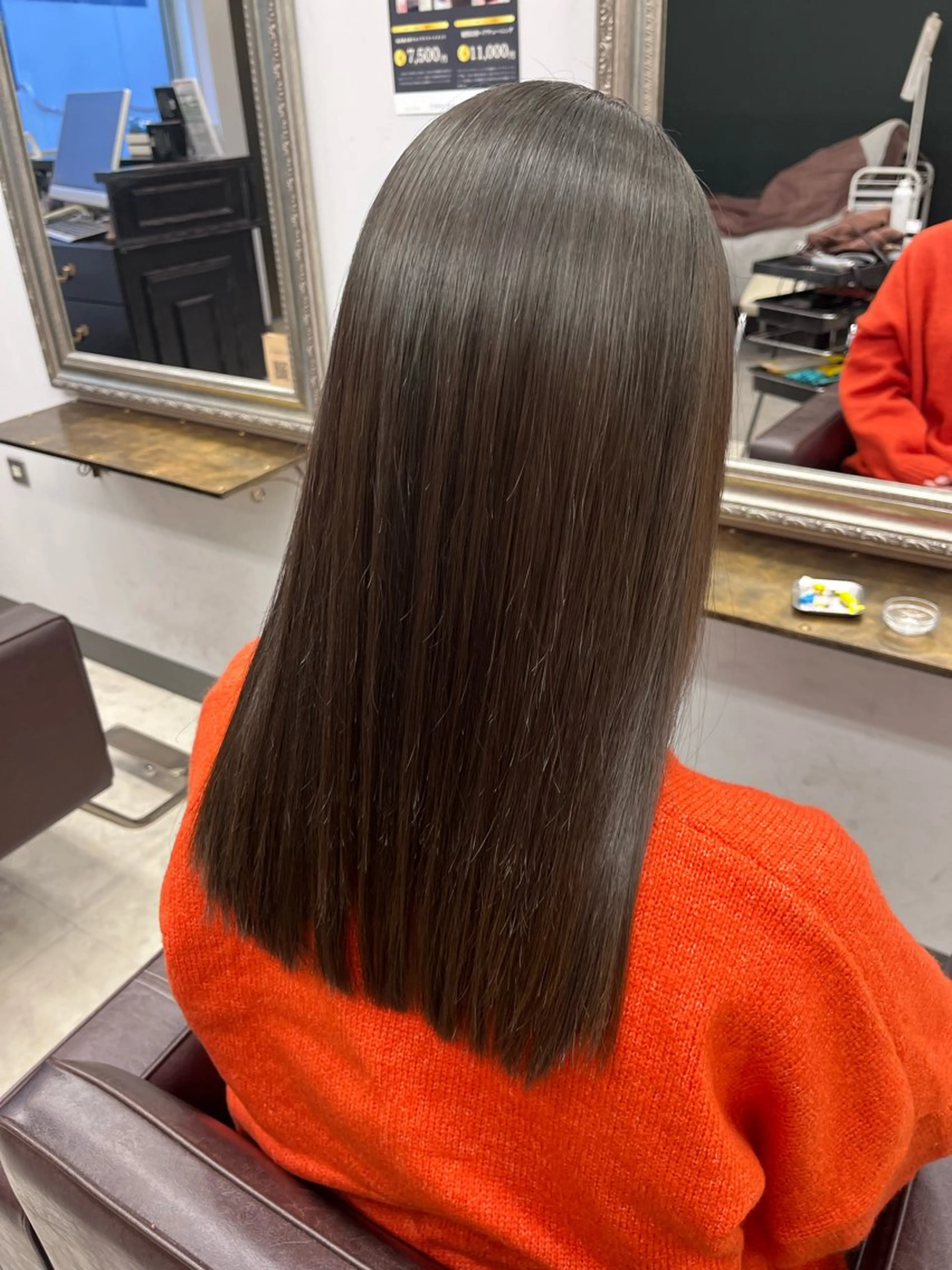 ロング カラー 縮毛矯正 Crescere所属・小島 凜のヘアスタイル