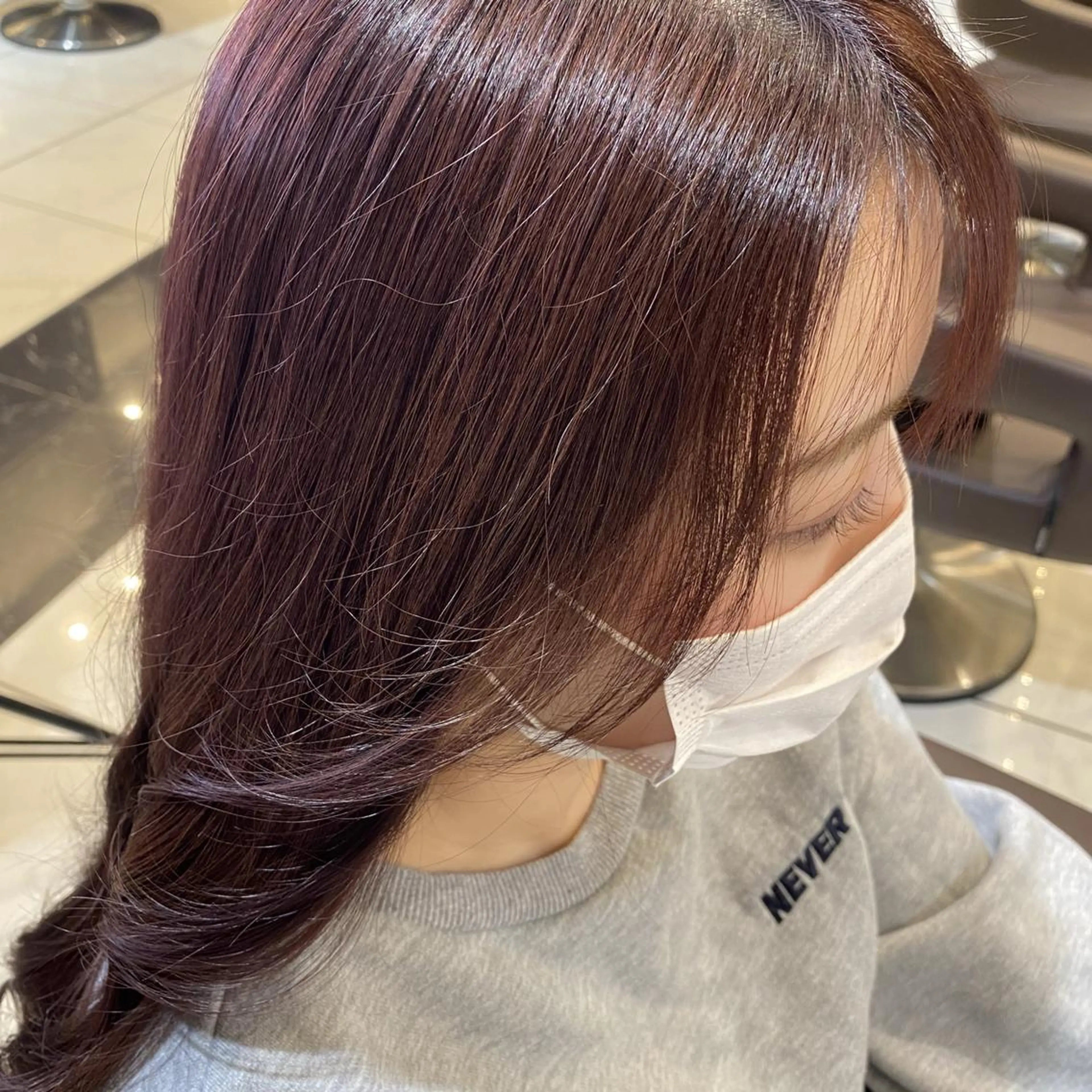 ロング カラー カット ヘアカラー 髪質改善　ブリーチ ｆｉｔｉ横須賀中央のヘアスタイル