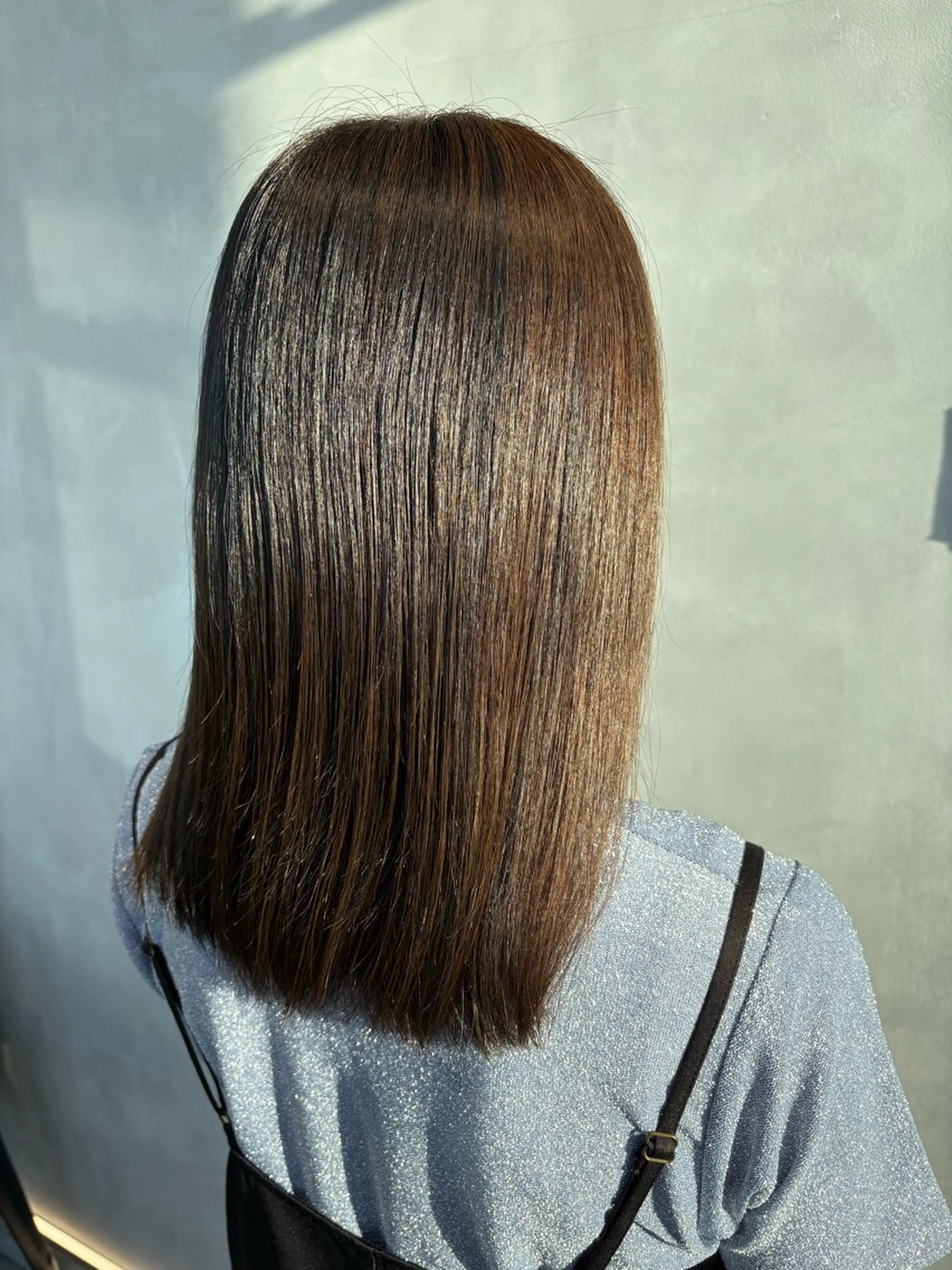 セミロング カラー ヘアカラー カラー／茅ヶ崎/ Soraのヘアスタイル