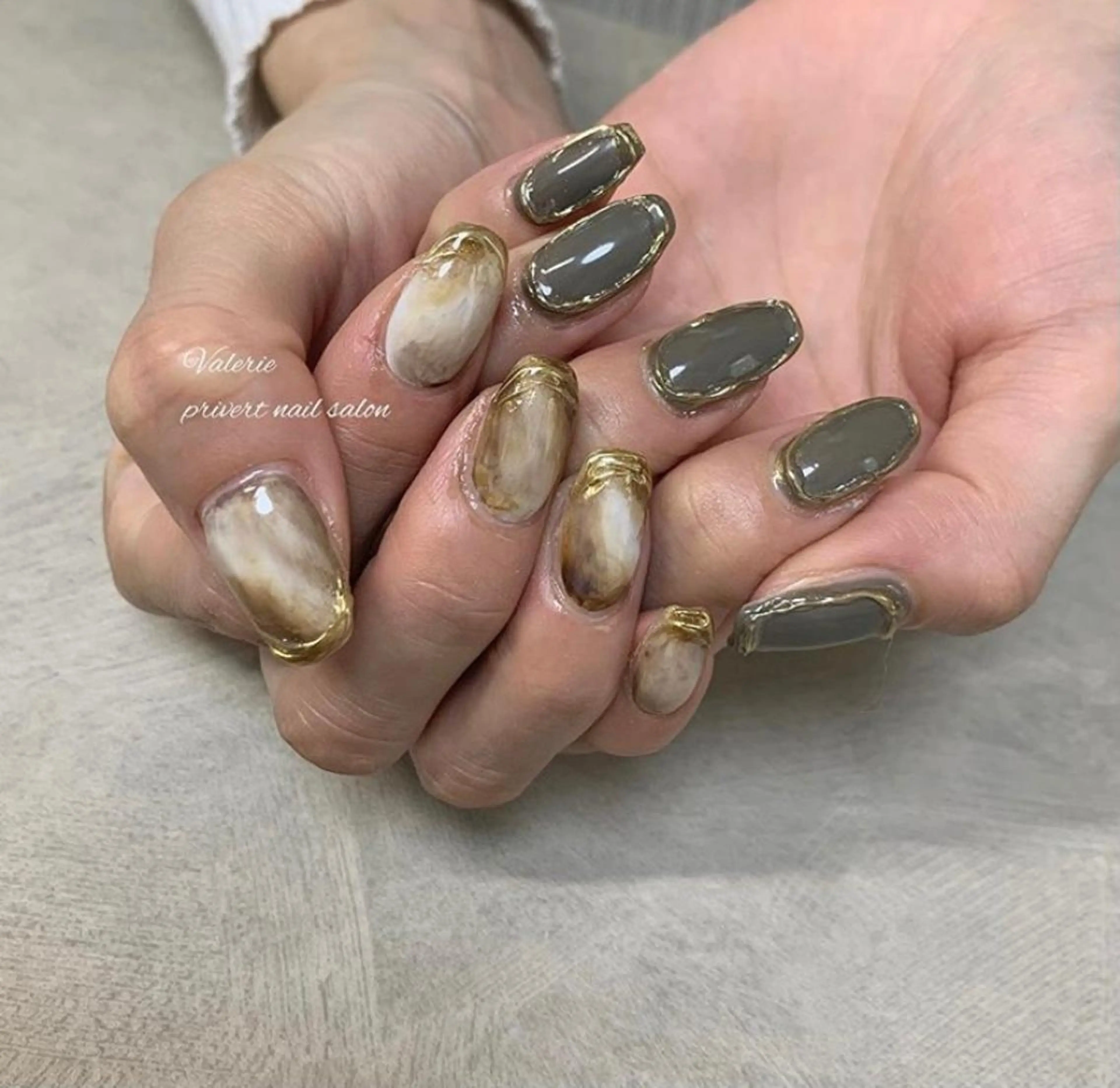 ネイル private nailsalon valerie所属・valerie /  miyuのネイルデザイン