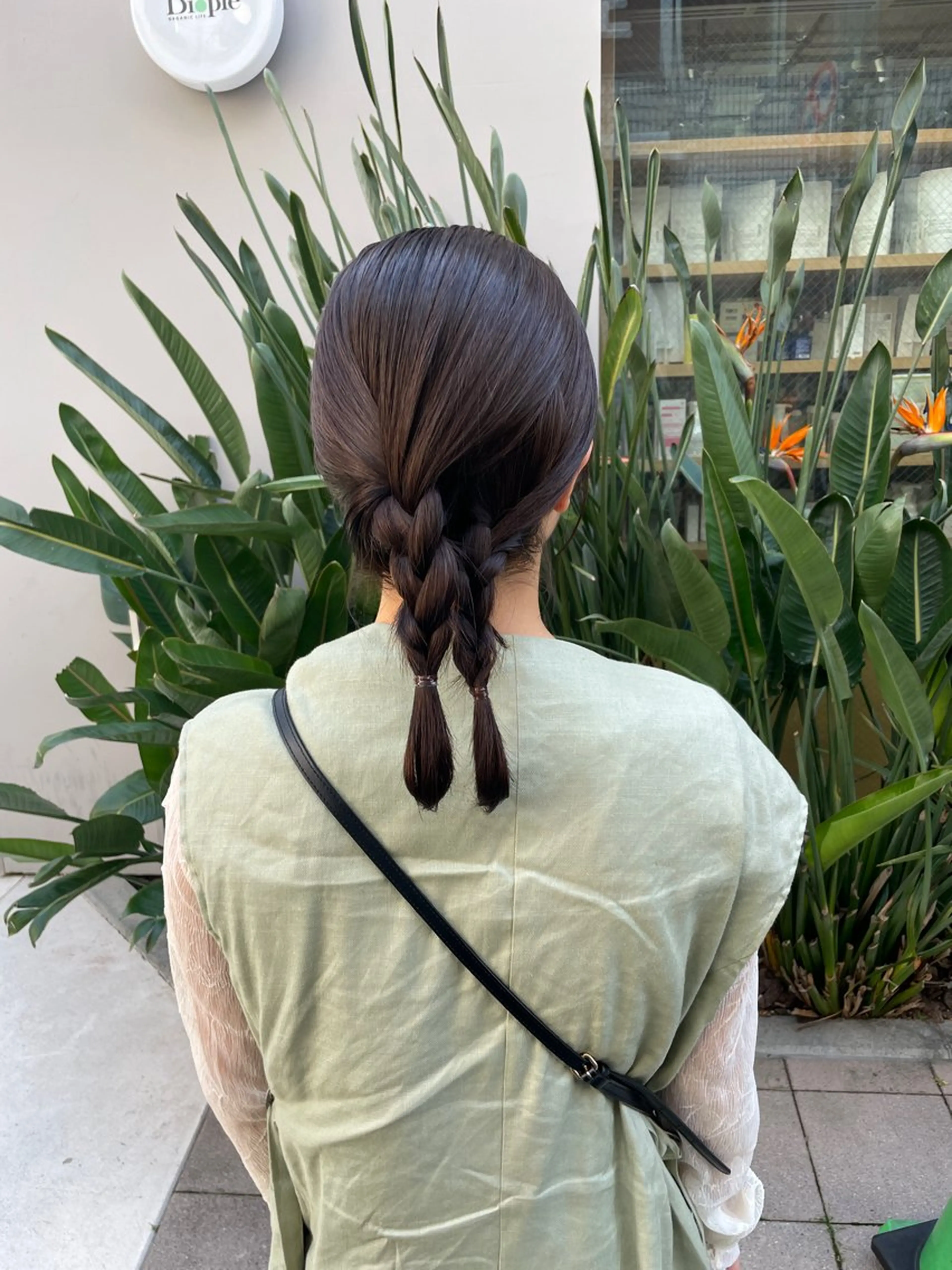 ミディアム ヘアカラー HARUKA /透明感カラーのヘアスタイル