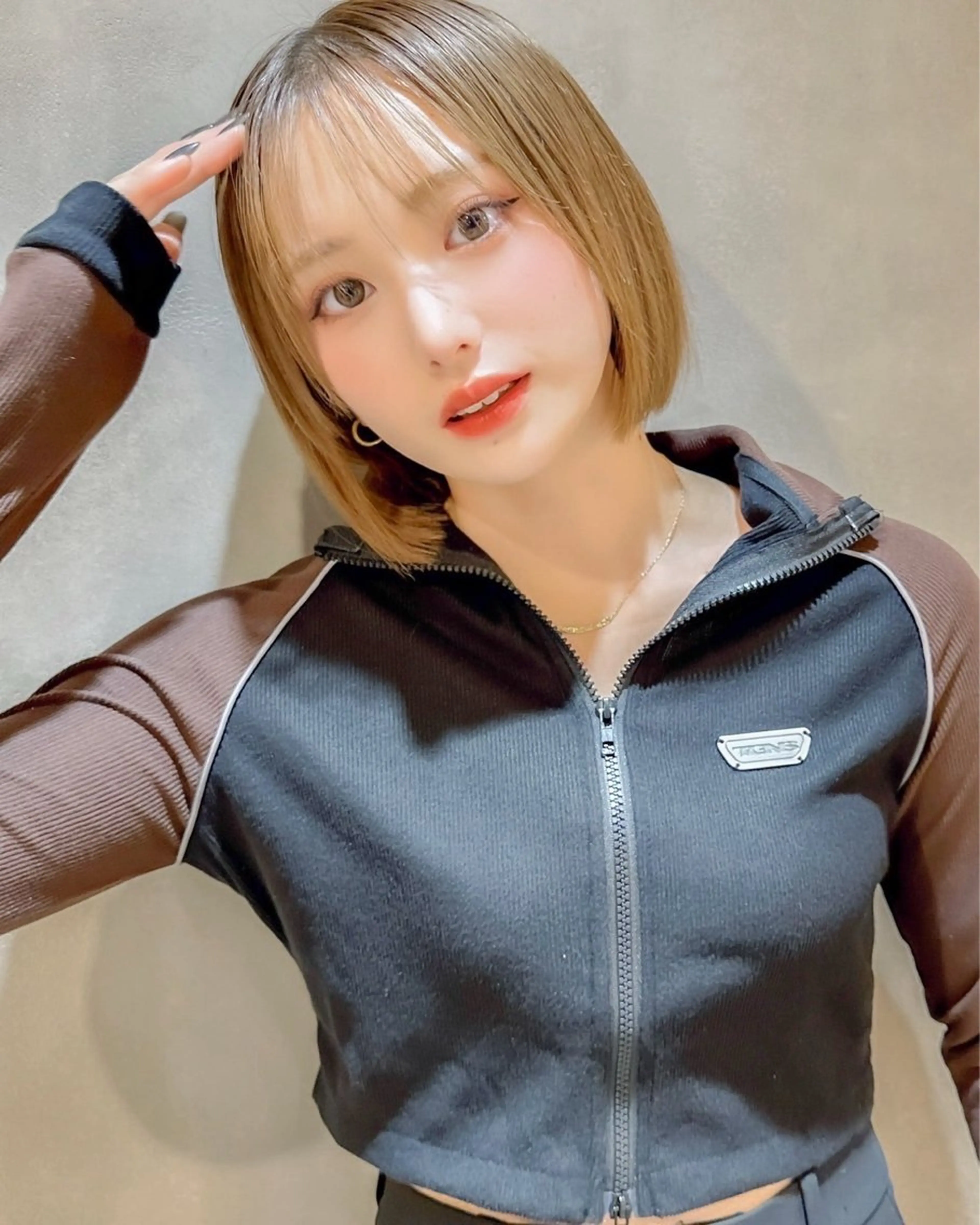 ミディアム カット 縮毛矯正 トリートメント 池袋/ボブ/ボブ矯正 髪質改善/山本のヘアスタイル