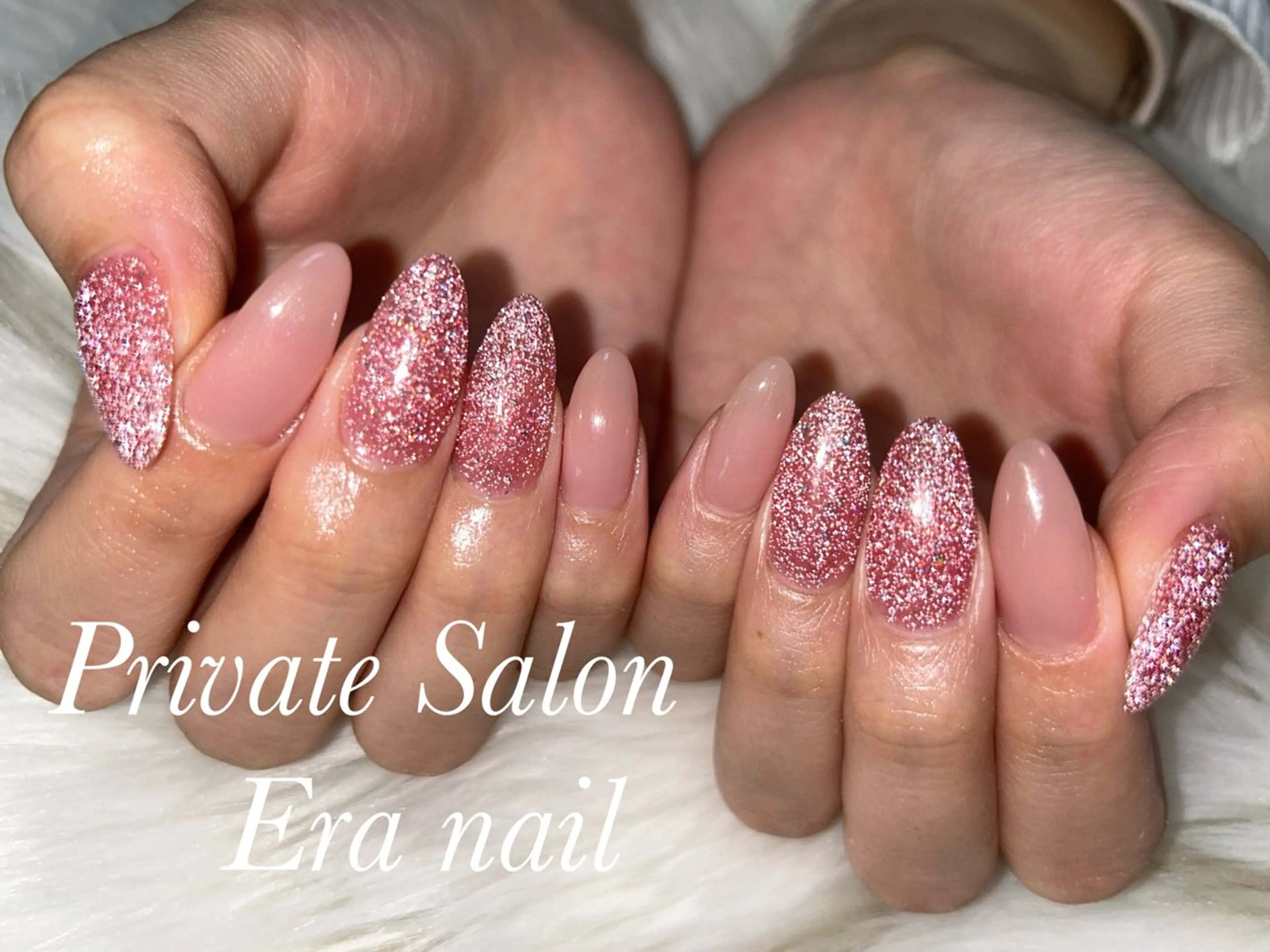 ネイル フラッシュネイル ワンカラーネイル ハンドネイル Era nailのネイルデザイン