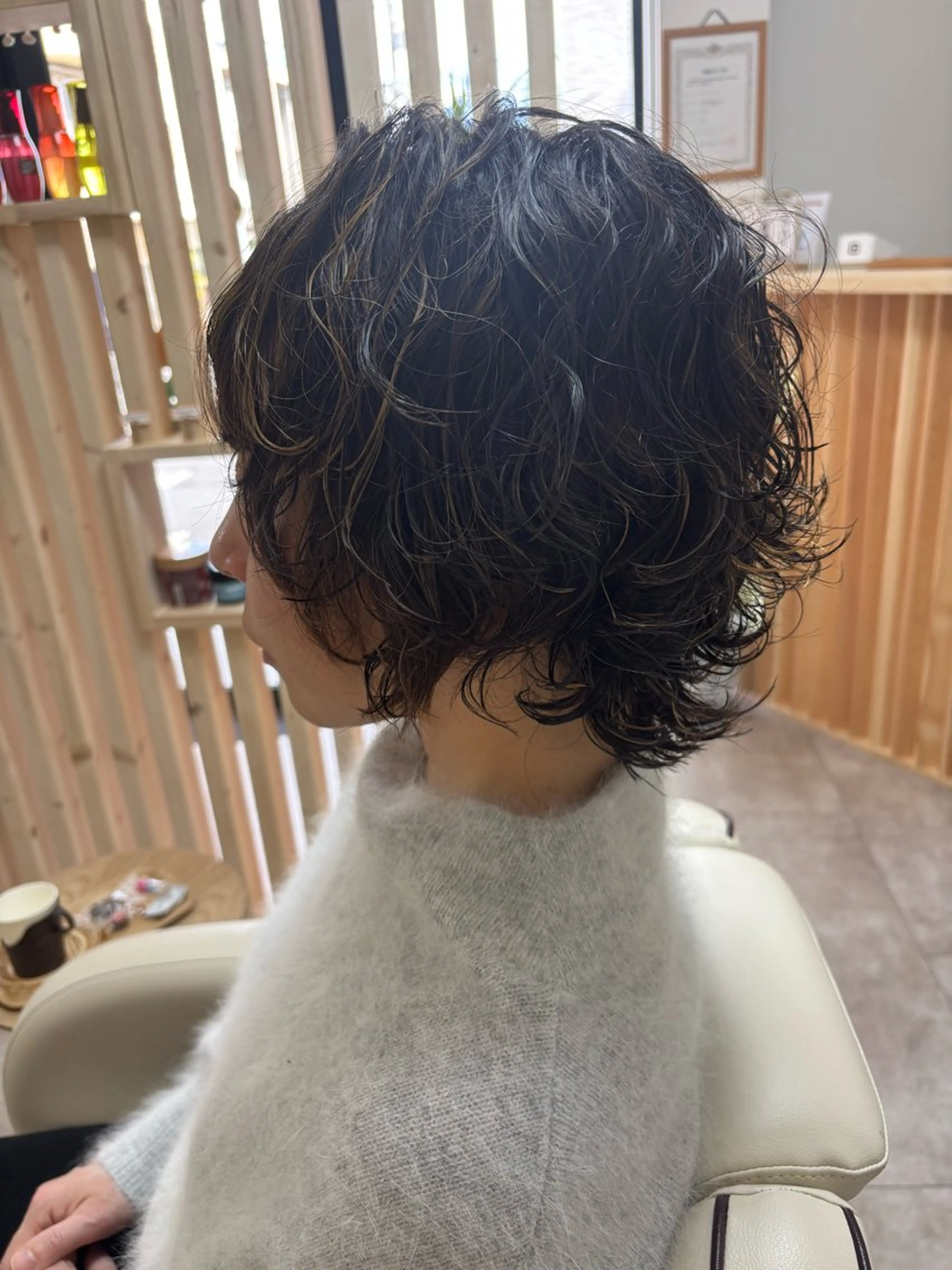 ショート パーマ カット パーマ hair salon  Garance所属・akane/大和田 駅/ Garanceのヘアスタイル