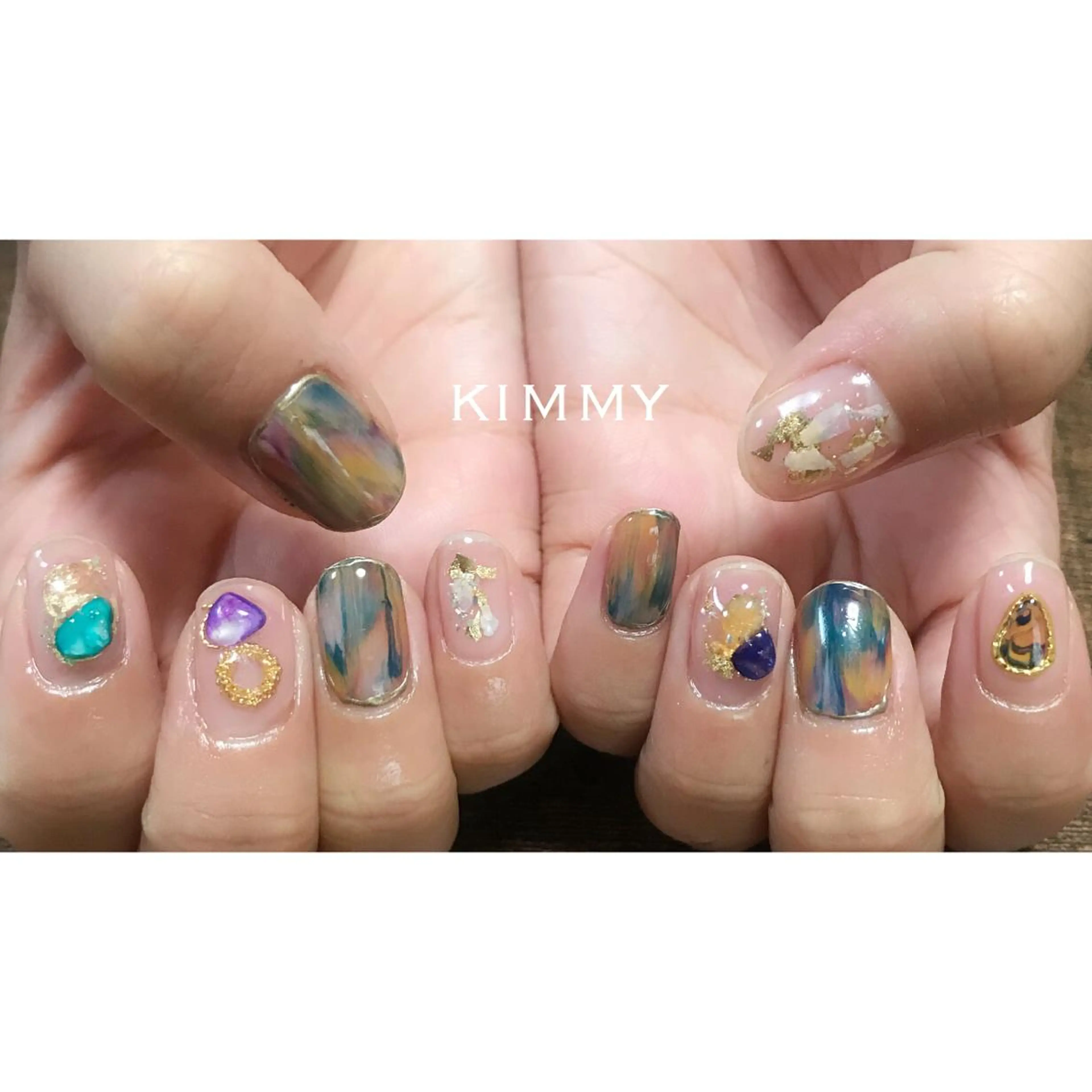 ネイル ハンドネイル kimmy nailsのネイルデザイン