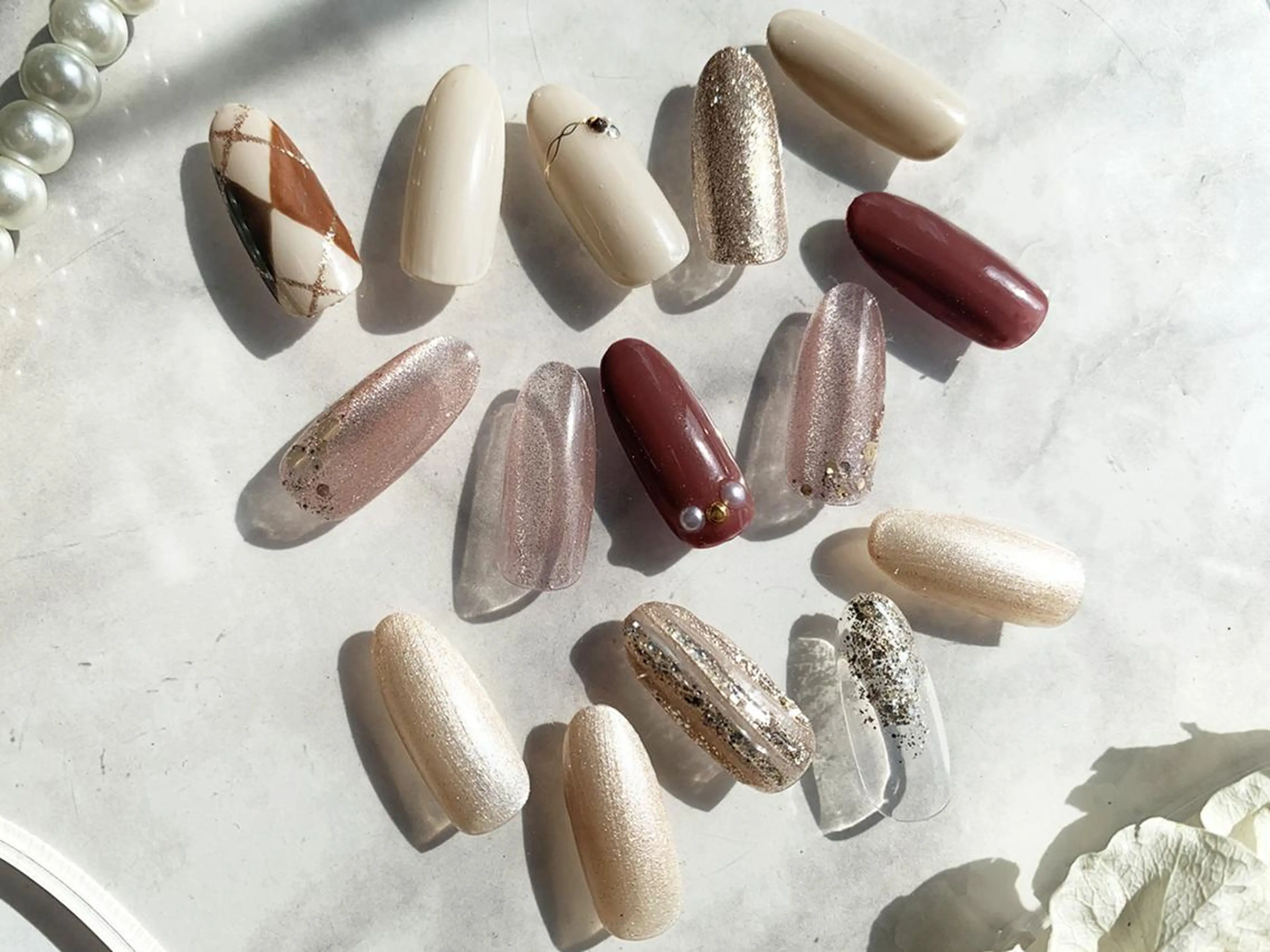 ネイル orbe 永山のネイルデザイン