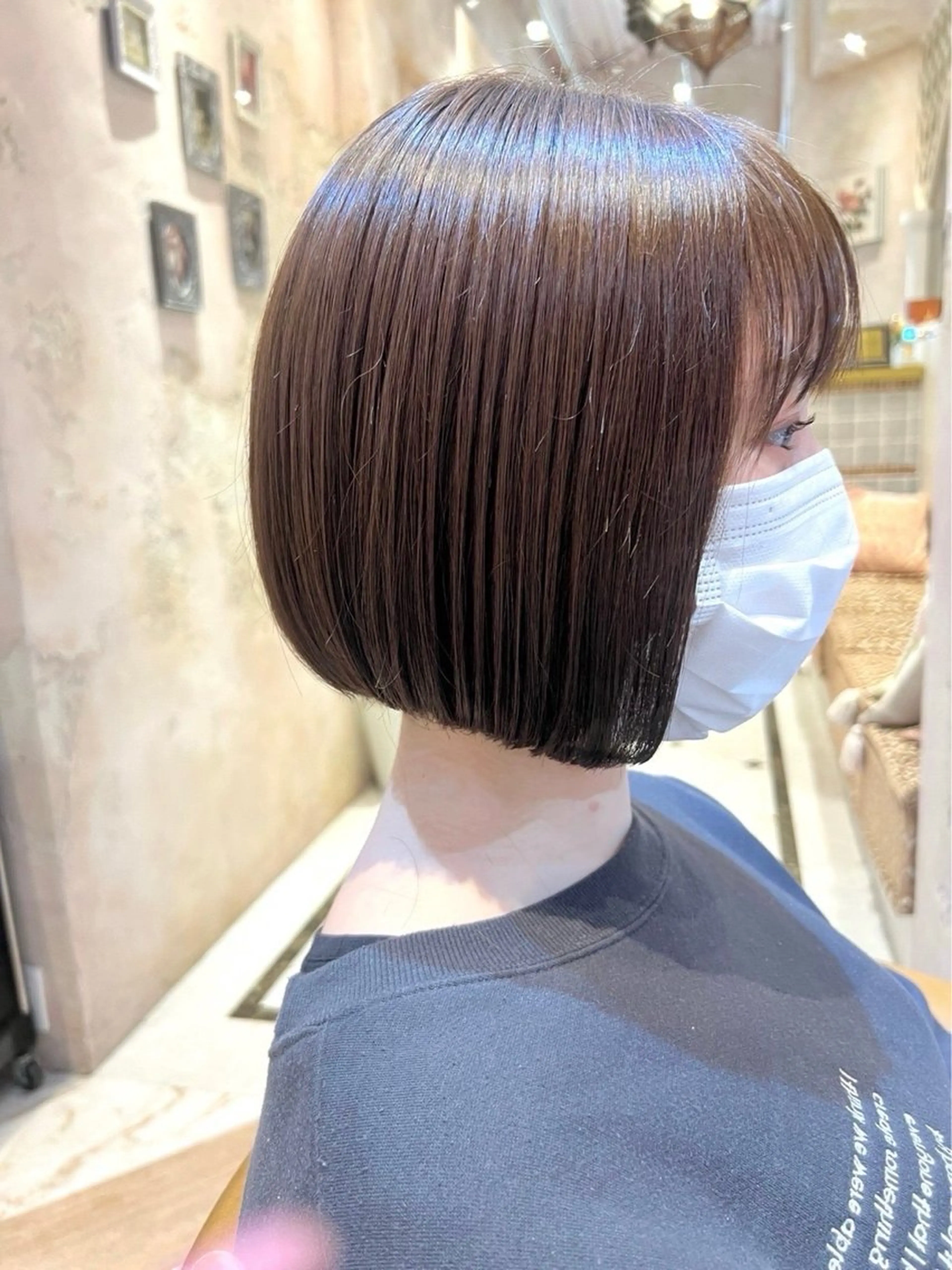 ショート 寺田鼓捺/艶カラー /透明感カラーのヘアスタイル