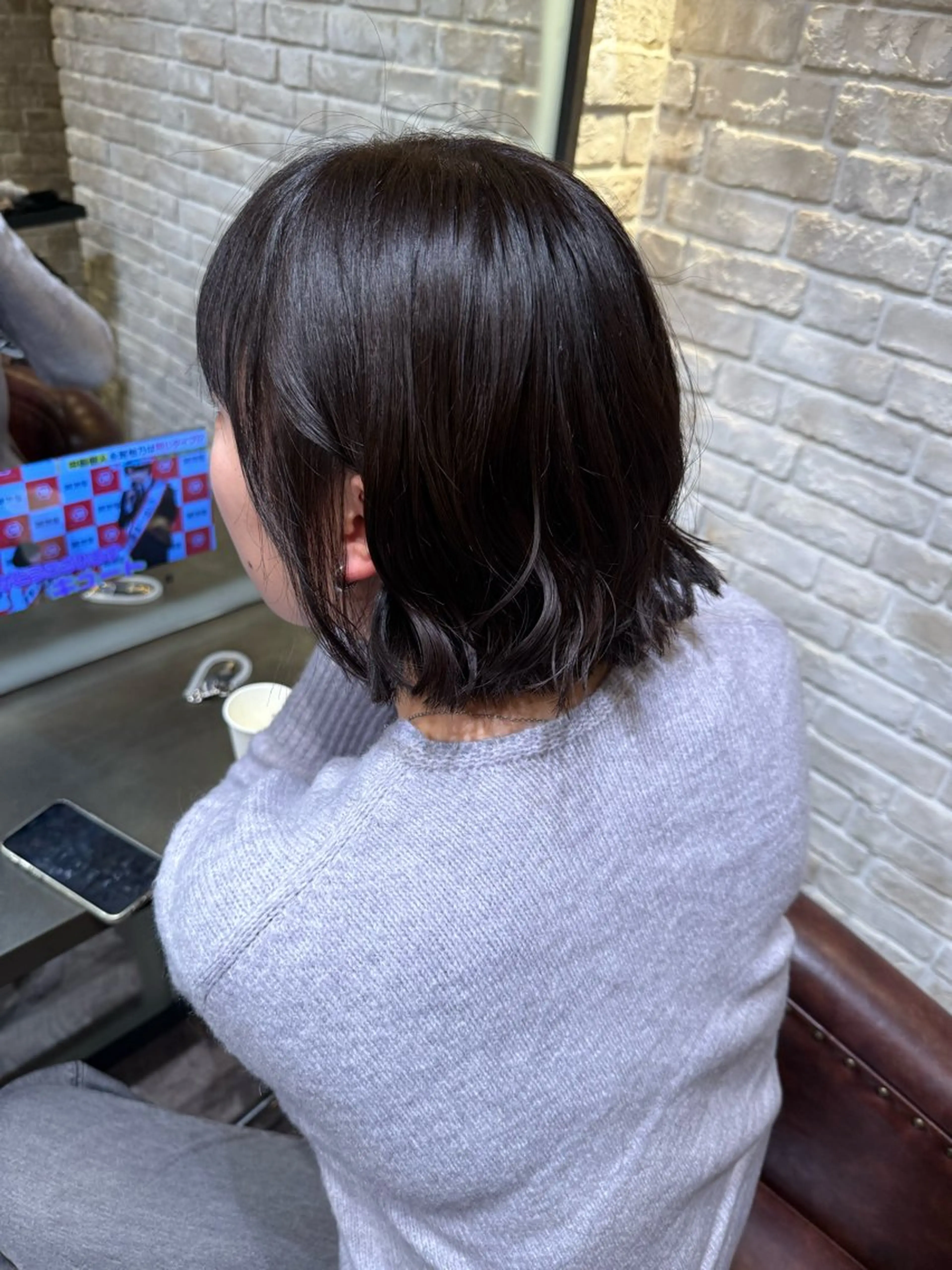 カット + 超音波トリートメント🍪の写真