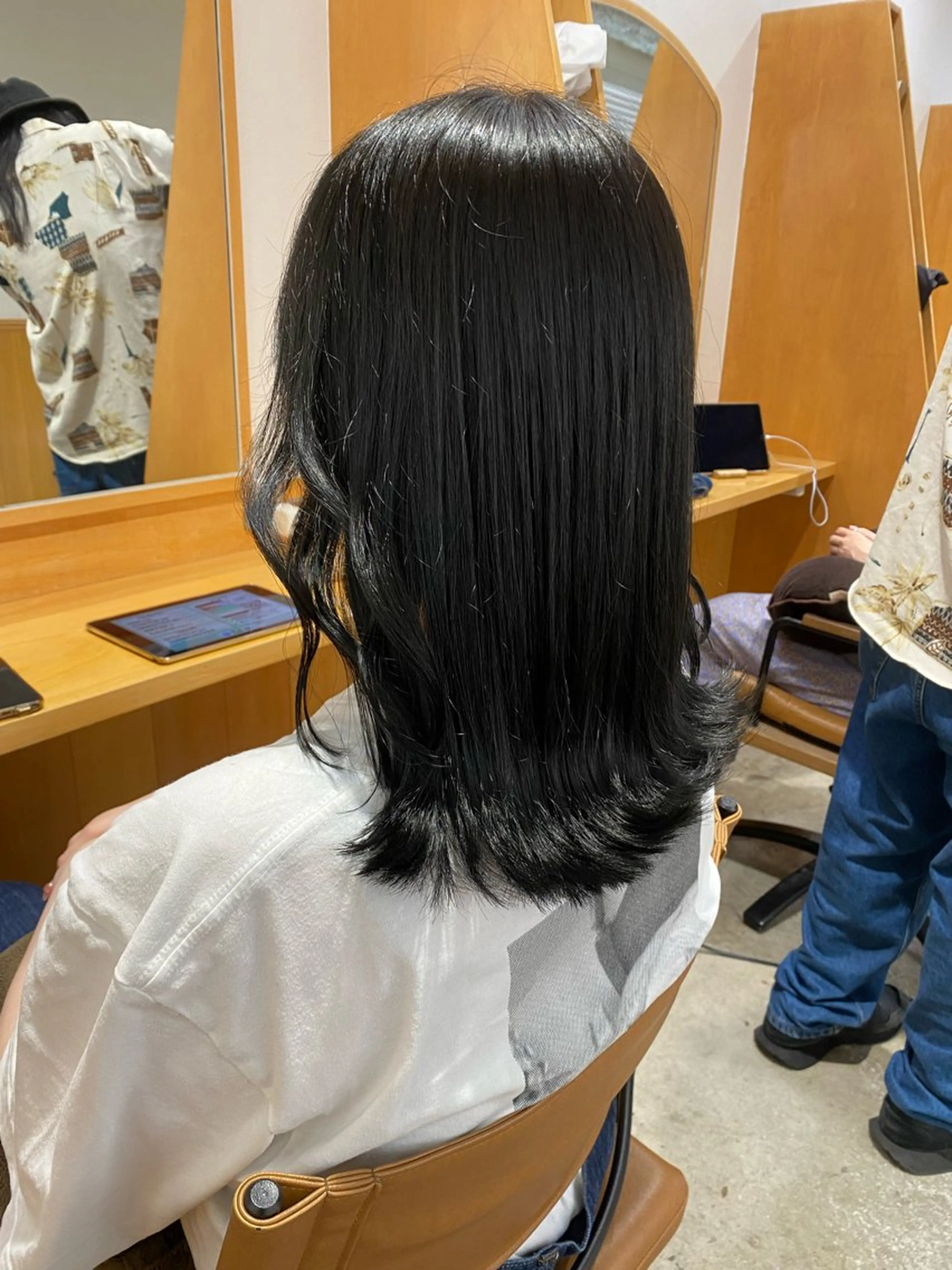 ミディアム カット ヘアカラー トリートメント GINZARay2 風本朱里🐥のヘアスタイル