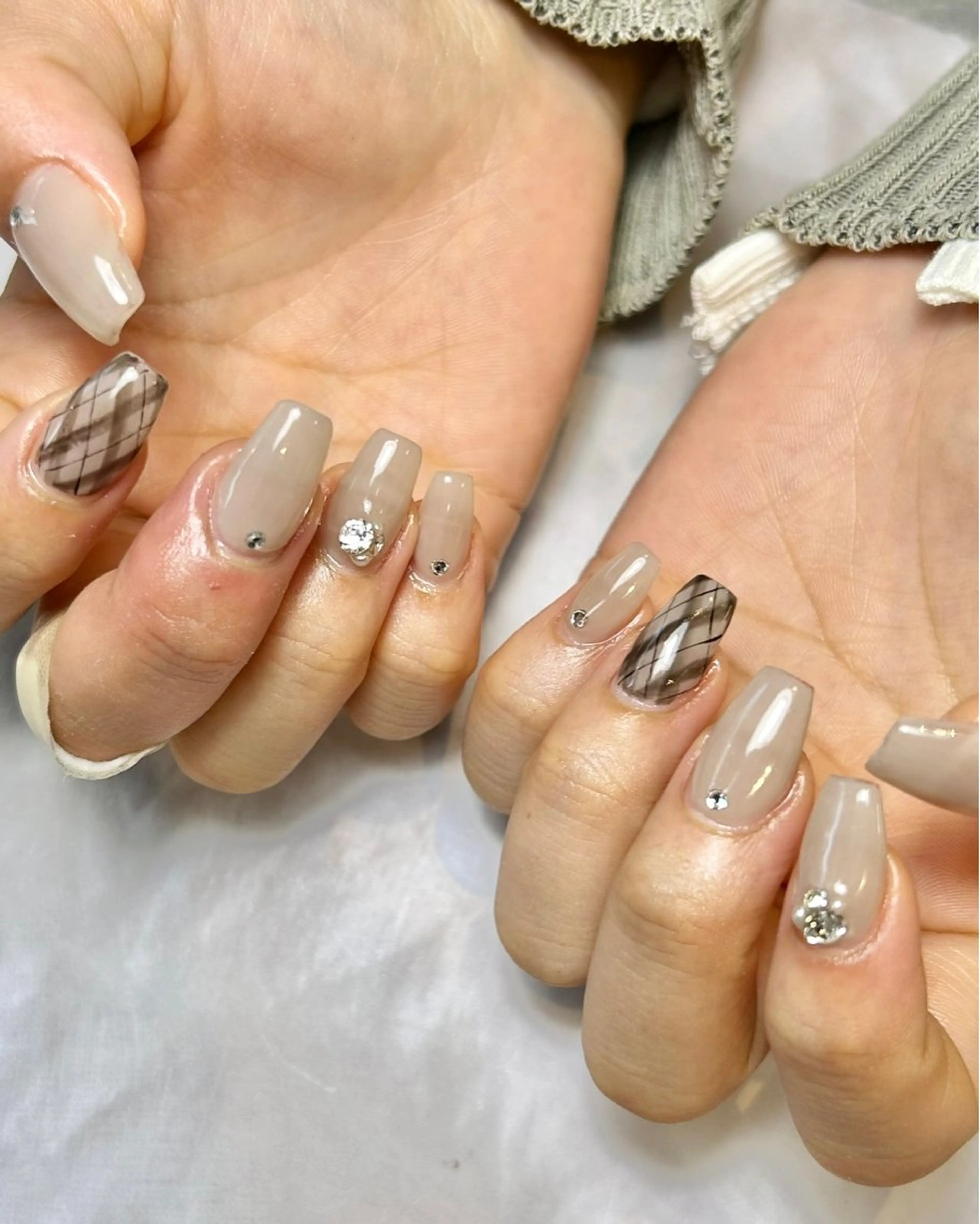 ネイル 持ち込み ハンドネイル Reflection marikoのネイルデザイン