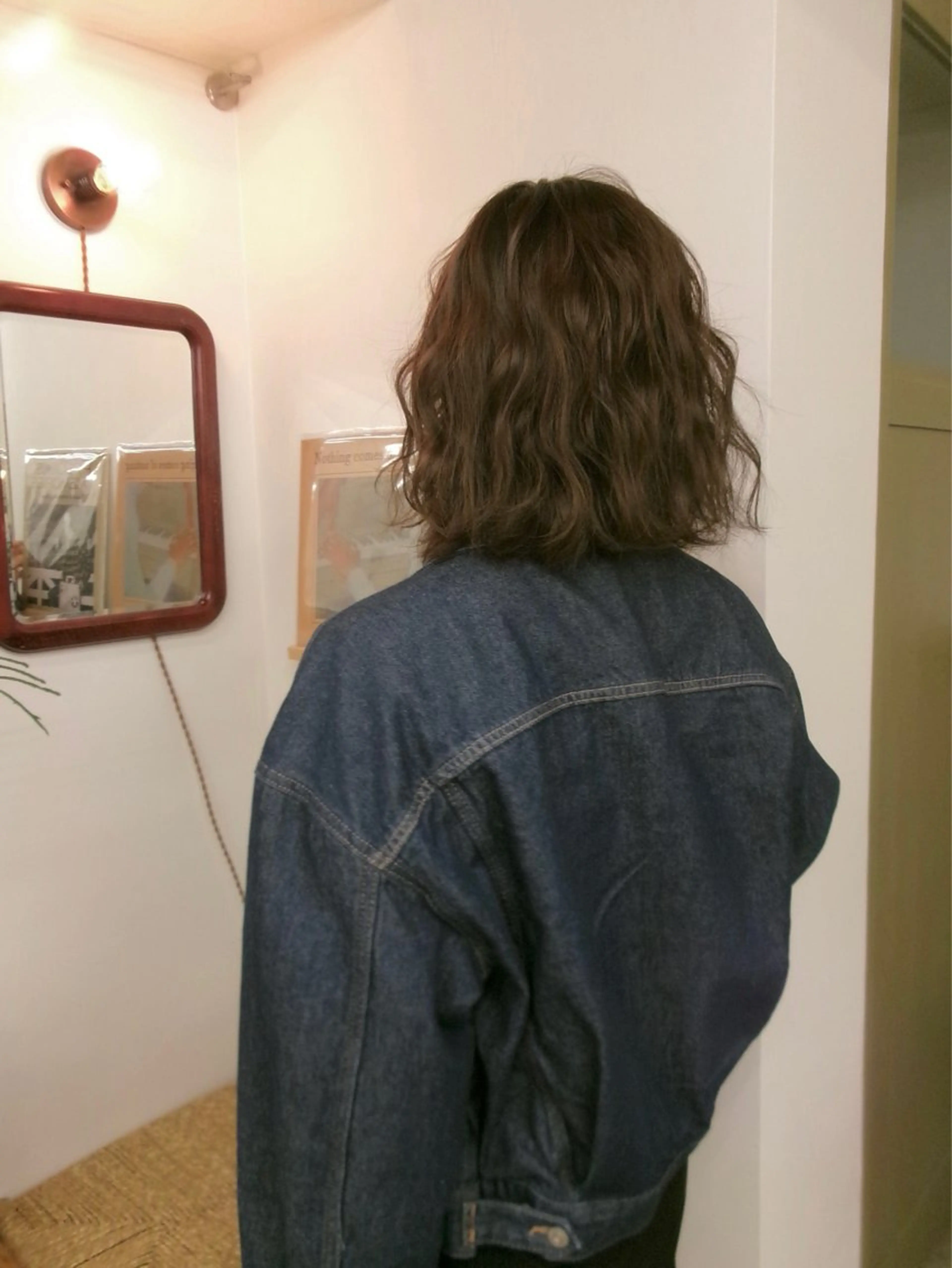 ミディアム カラー ベージュカラー ブリーチ ブラウンカラー ブラウンベージュ 透明感カラー ヘアカラー tonari所属・透明感カラー/中崎町 fukaのヘアスタイル