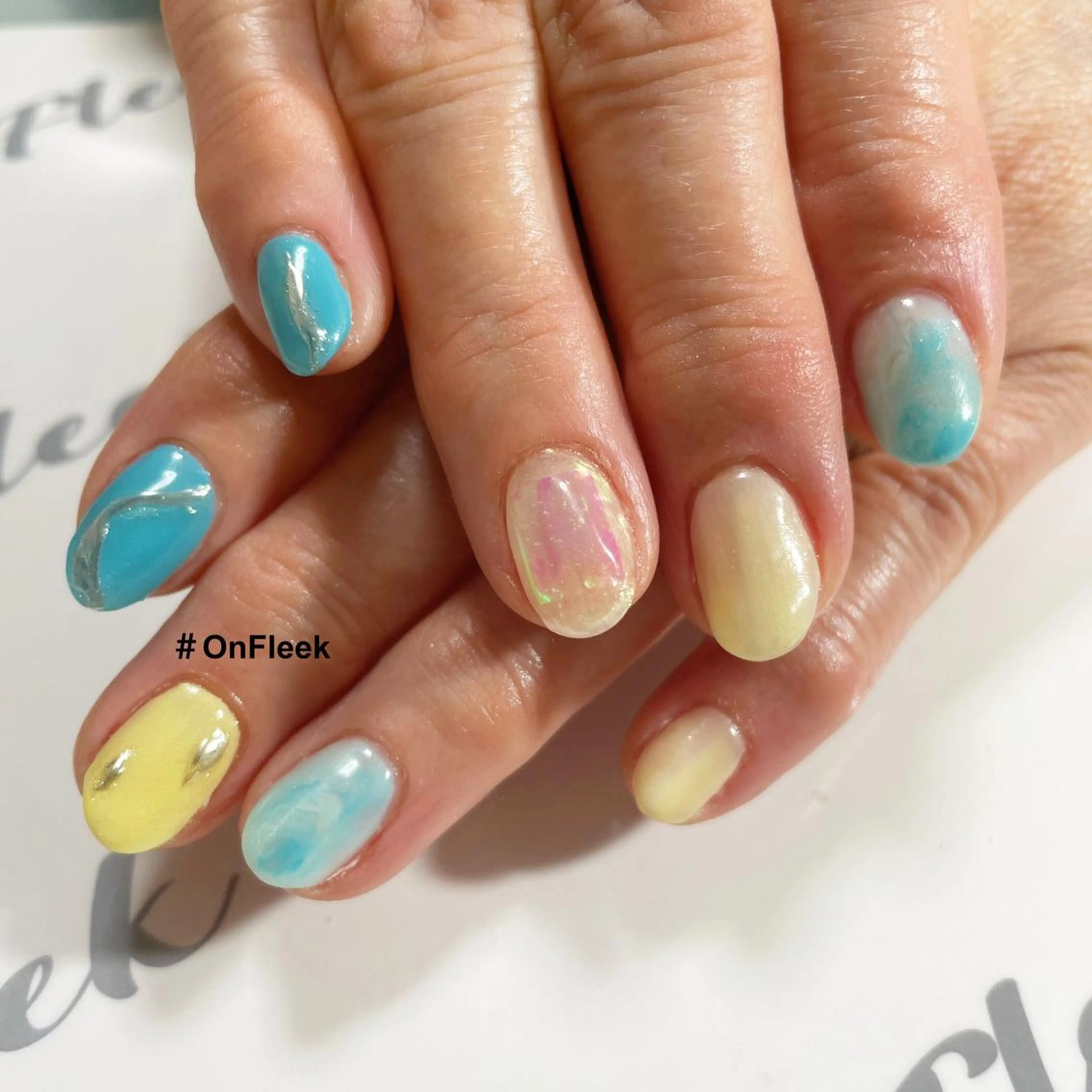 ネイル ハンドネイル NailSalon ＃OnFleekのネイルデザイン