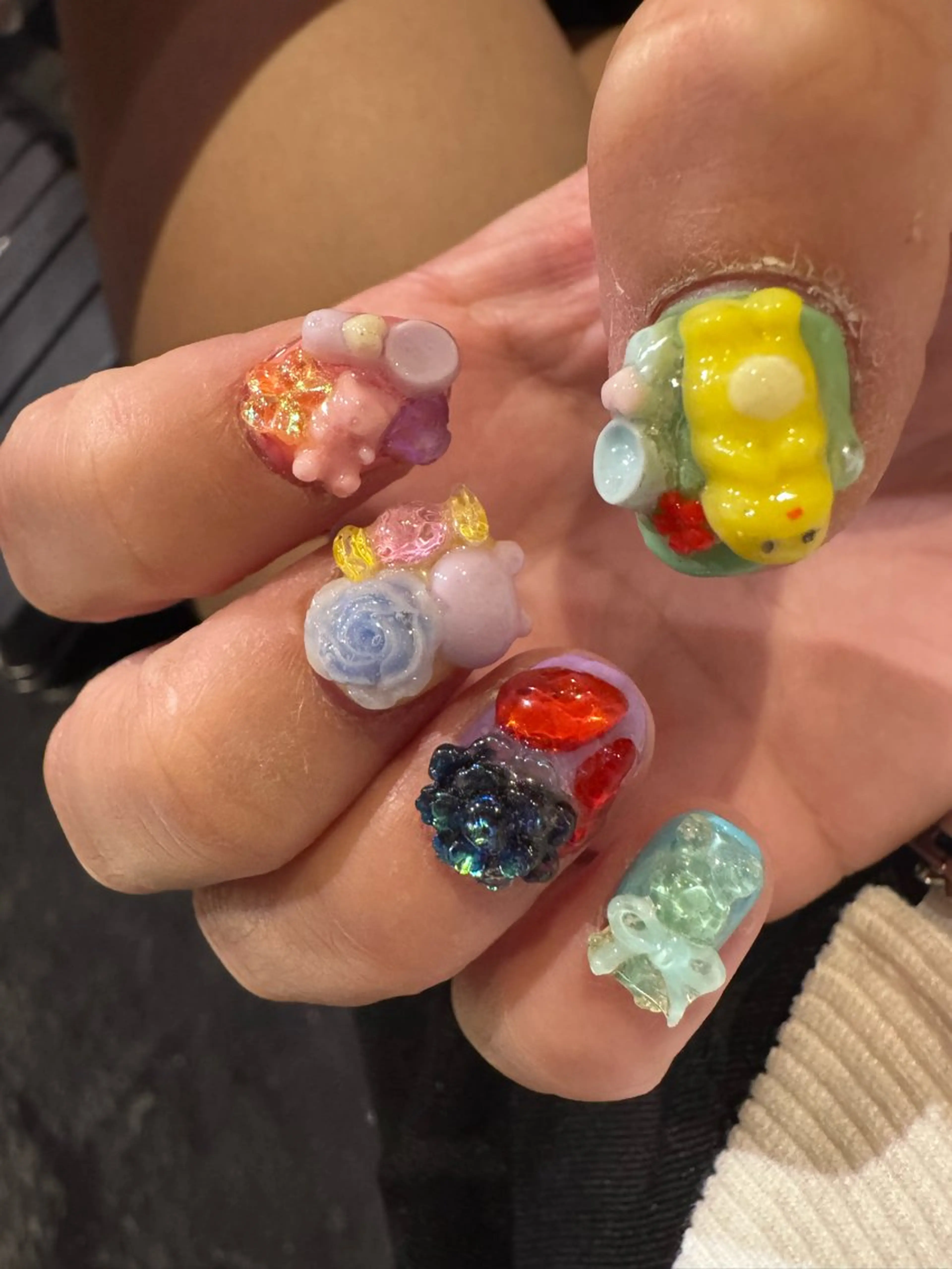 ネイル ♥Re:JUvia 　JUMI♥のネイルデザイン