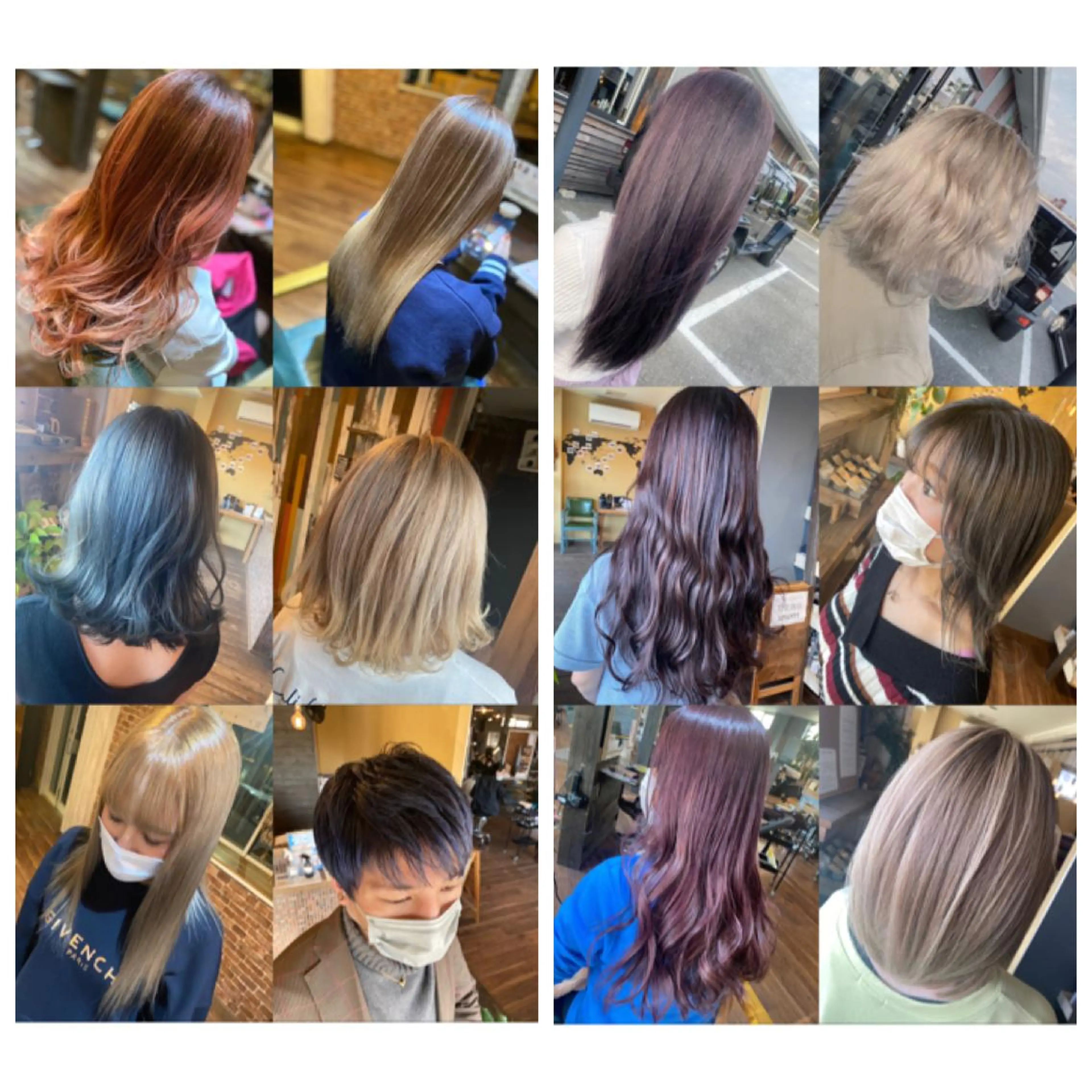 ロング カラー メンズ メンズブリーチ ブリーチ ケアブリーチ 髪質改善 トリートメント カット ヘアカラー トリートメント ハイライト/インナー /ブリーチ/レイヤーのヘアスタイル