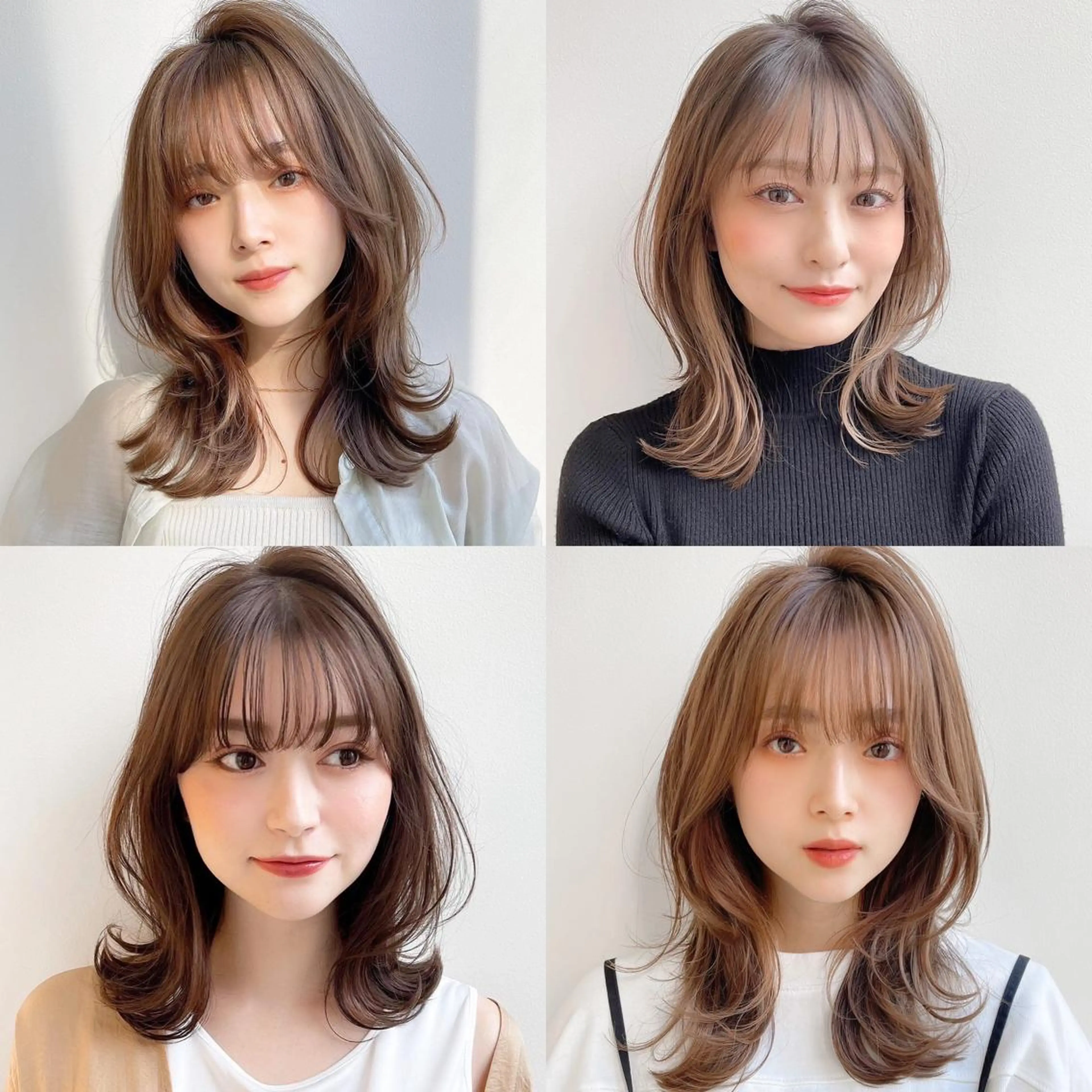 ミディアム カラー 宮本 聖希のヘアスタイル