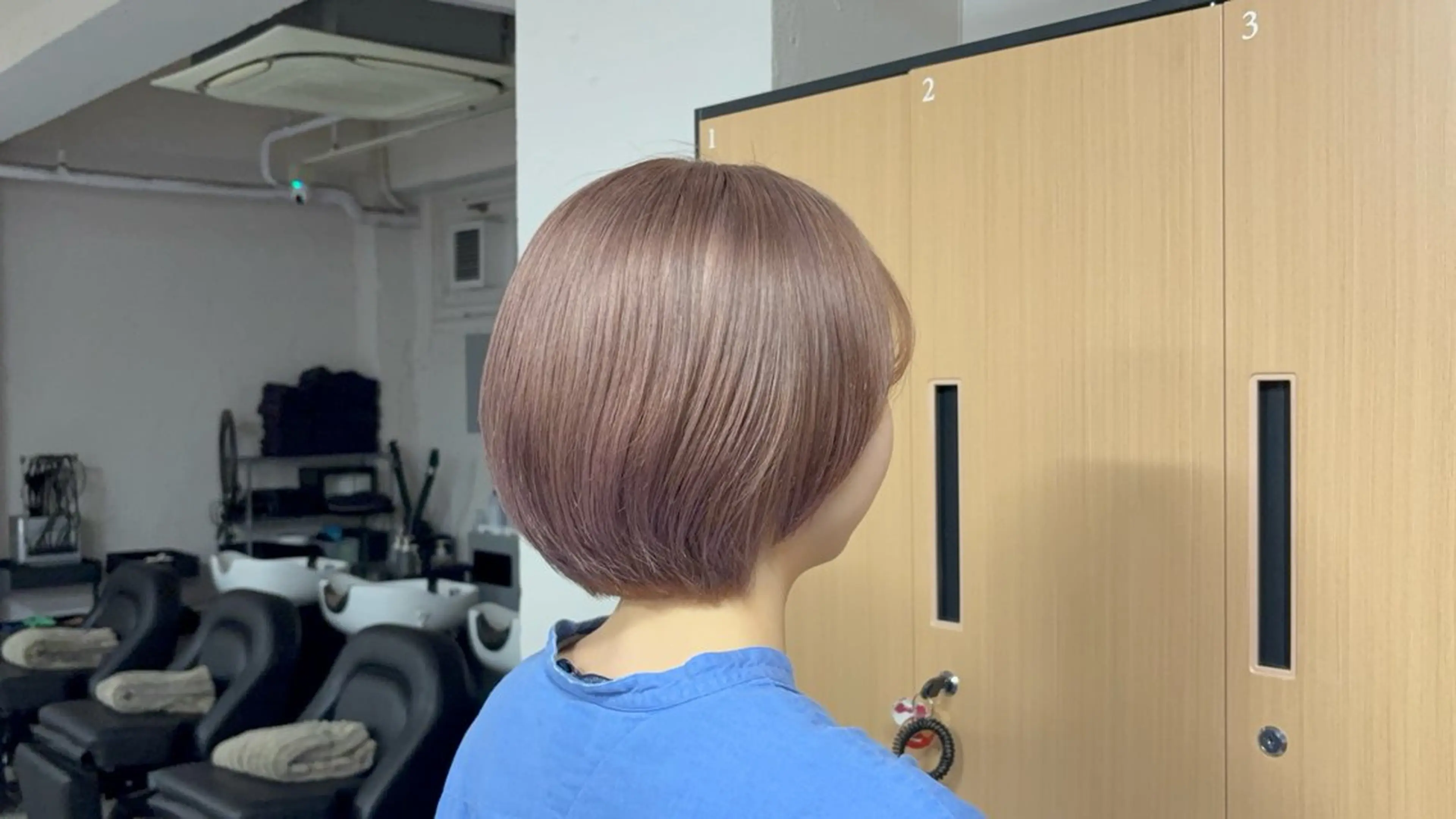 ショート tokute 中野真咲🐺のヘアスタイル