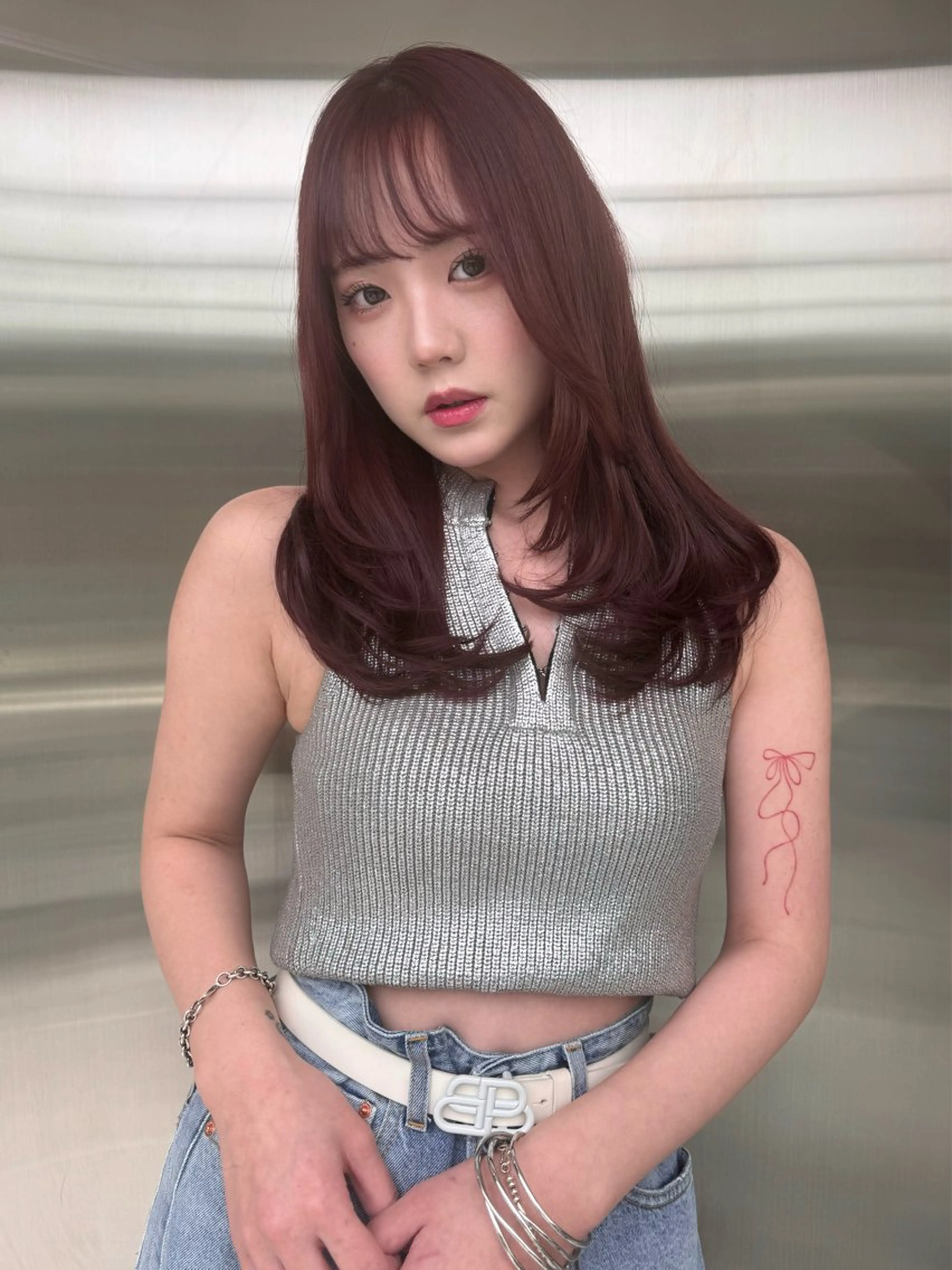 セミロング レイヤーカット REDEAL SHIBUYA所属・maya/レイヤー カット/ミインパーマのヘアスタイル