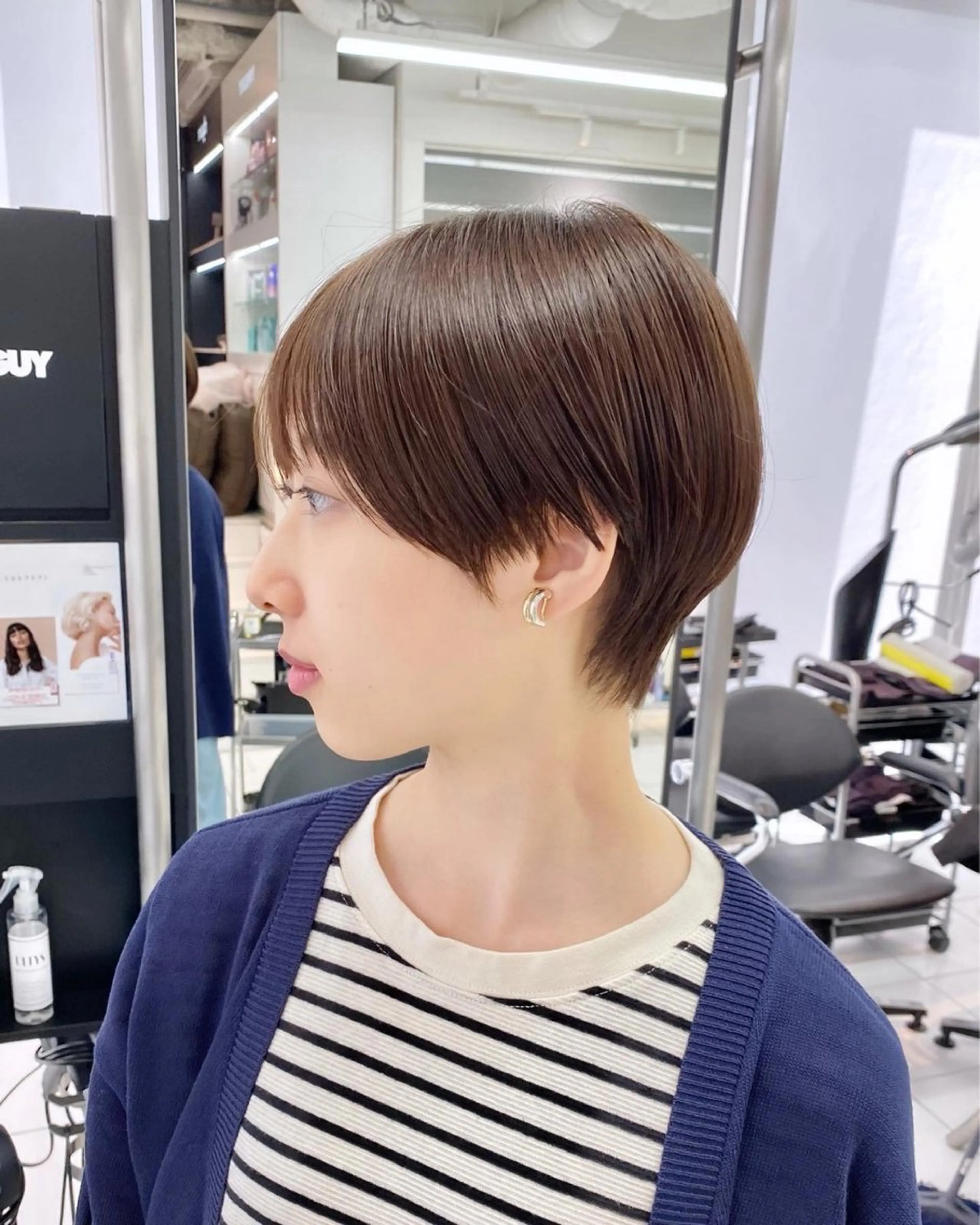 ショート 加藤 真介のヘアスタイル