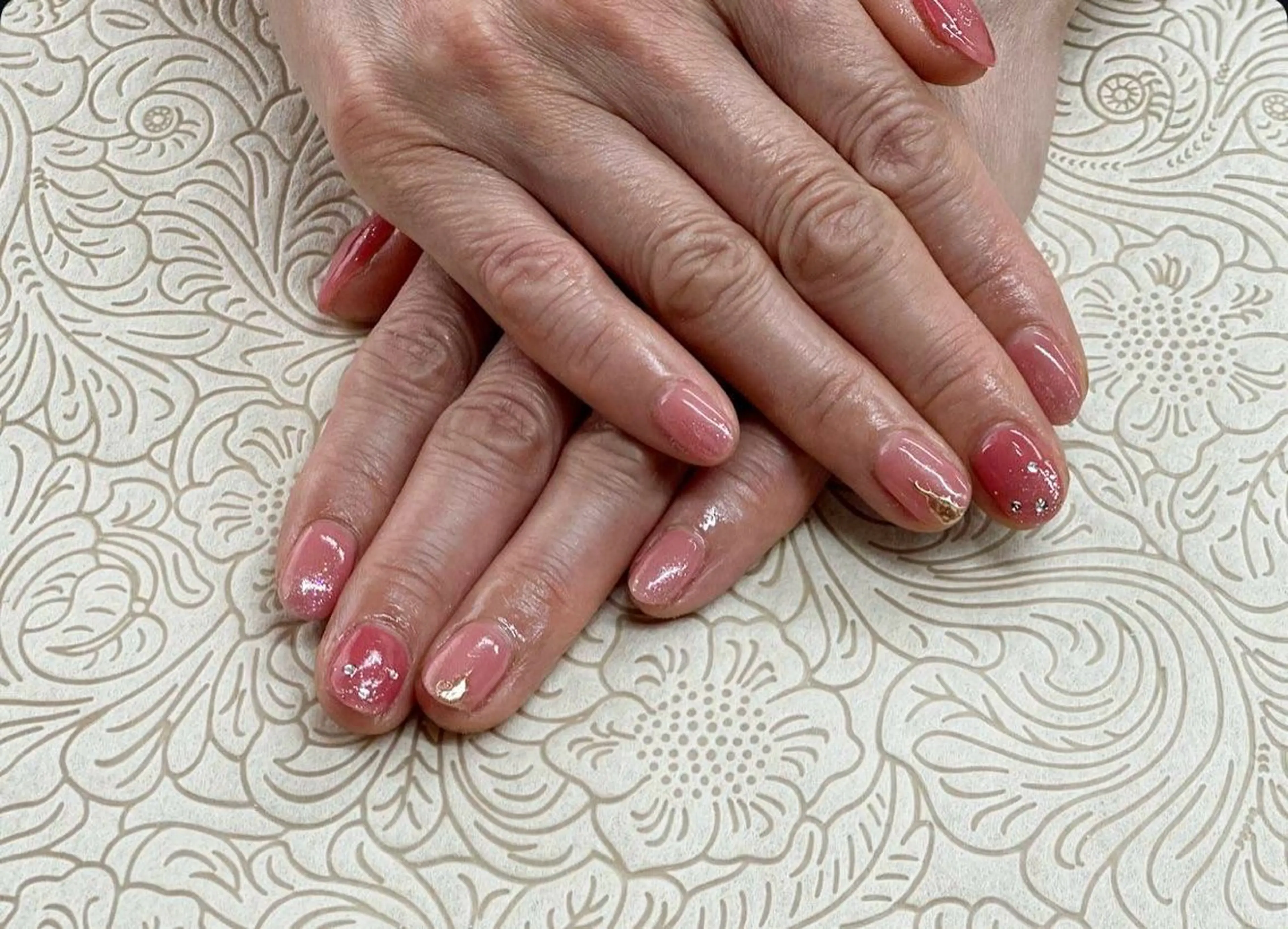 ネイル フラワーネイル precious nail room所属・precious nail  roomのネイルデザイン