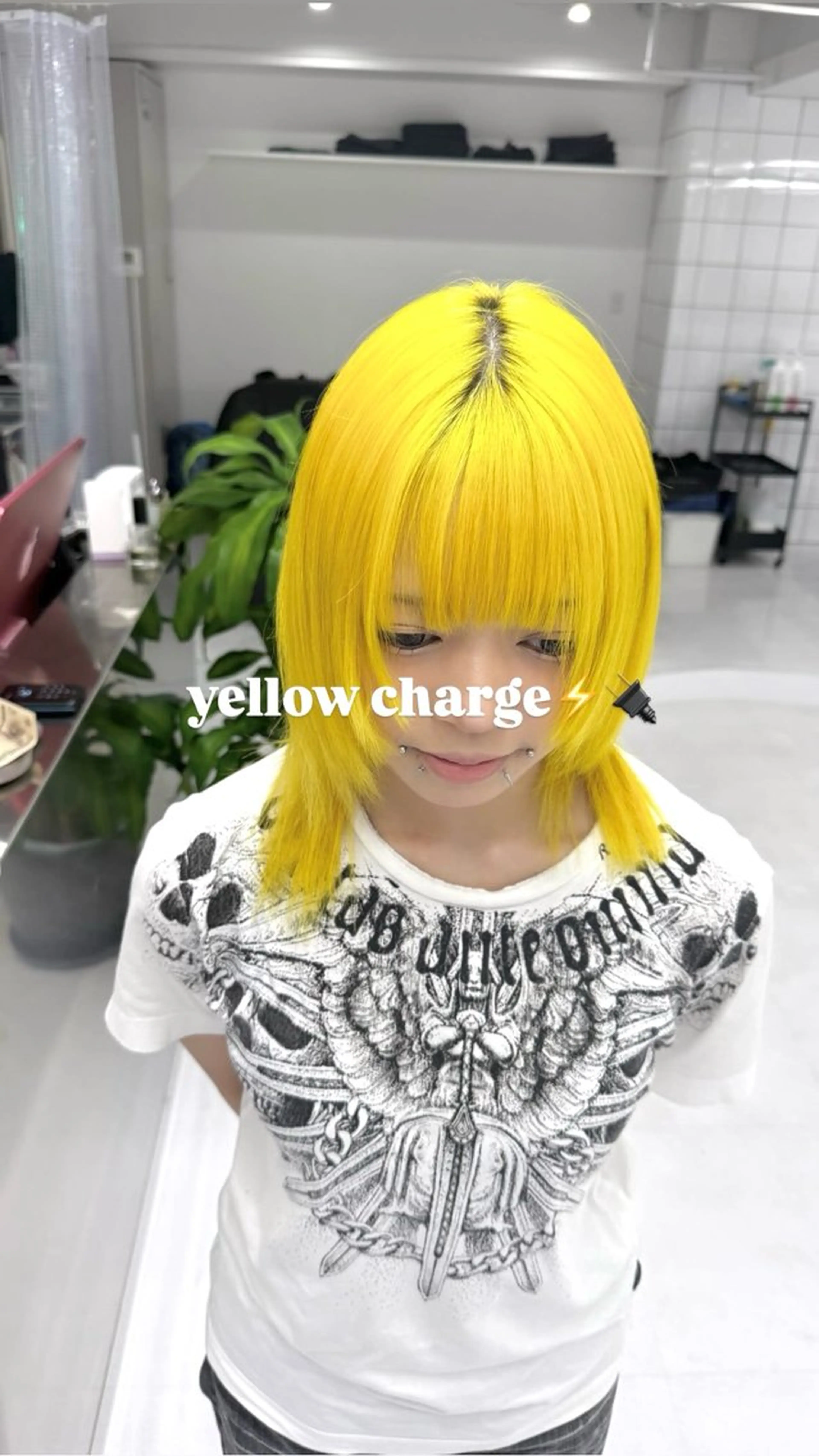 ミディアム カット ヘアカラー トリートメント 📍欧米風/ﾃﾞ ｻﾞｲﾝNO.1/雅のヘアスタイル