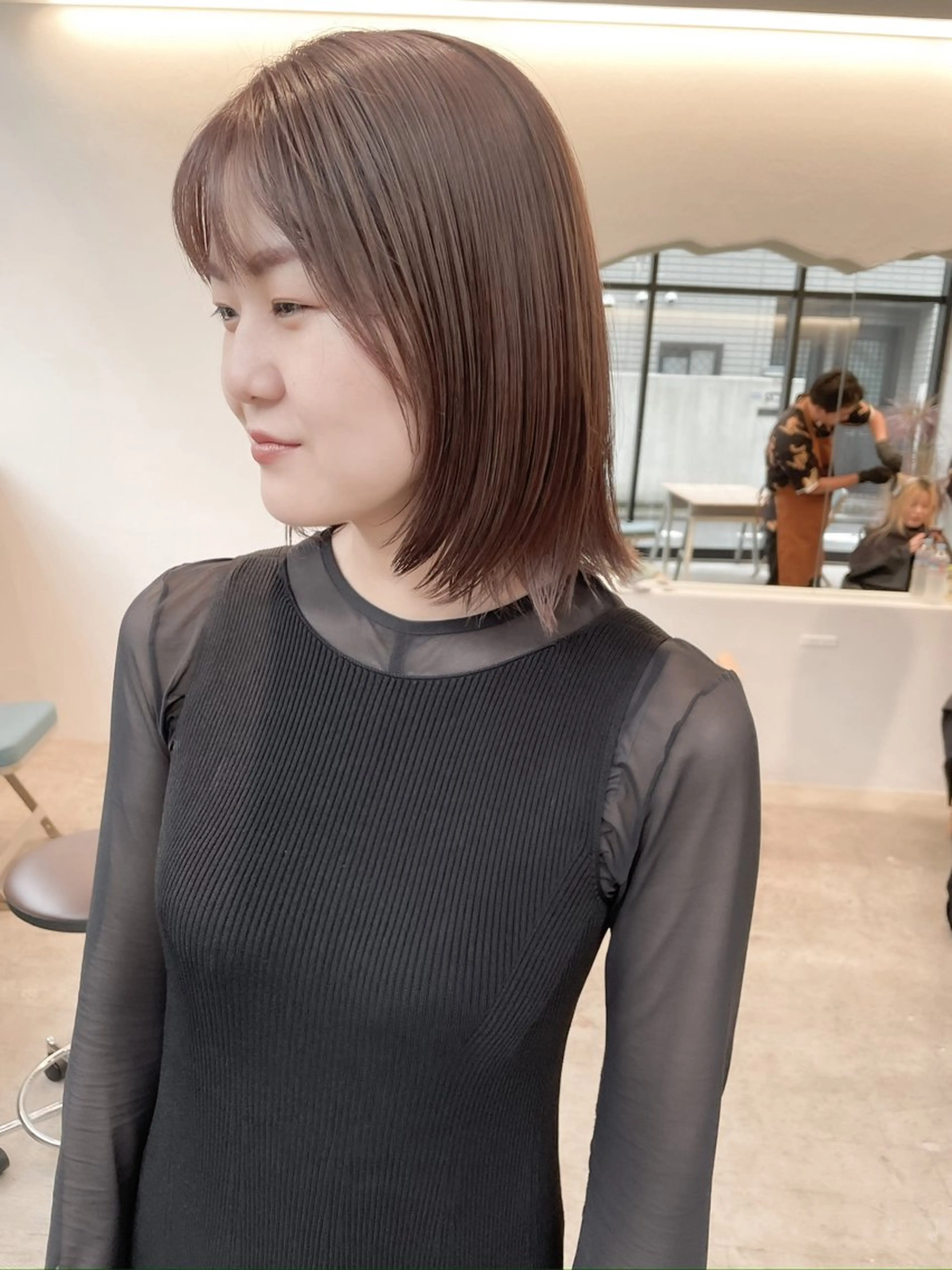 ショート カラー ヘアアレンジ ミニボブ/ブリーチ 🌈MISATOのヘアスタイル