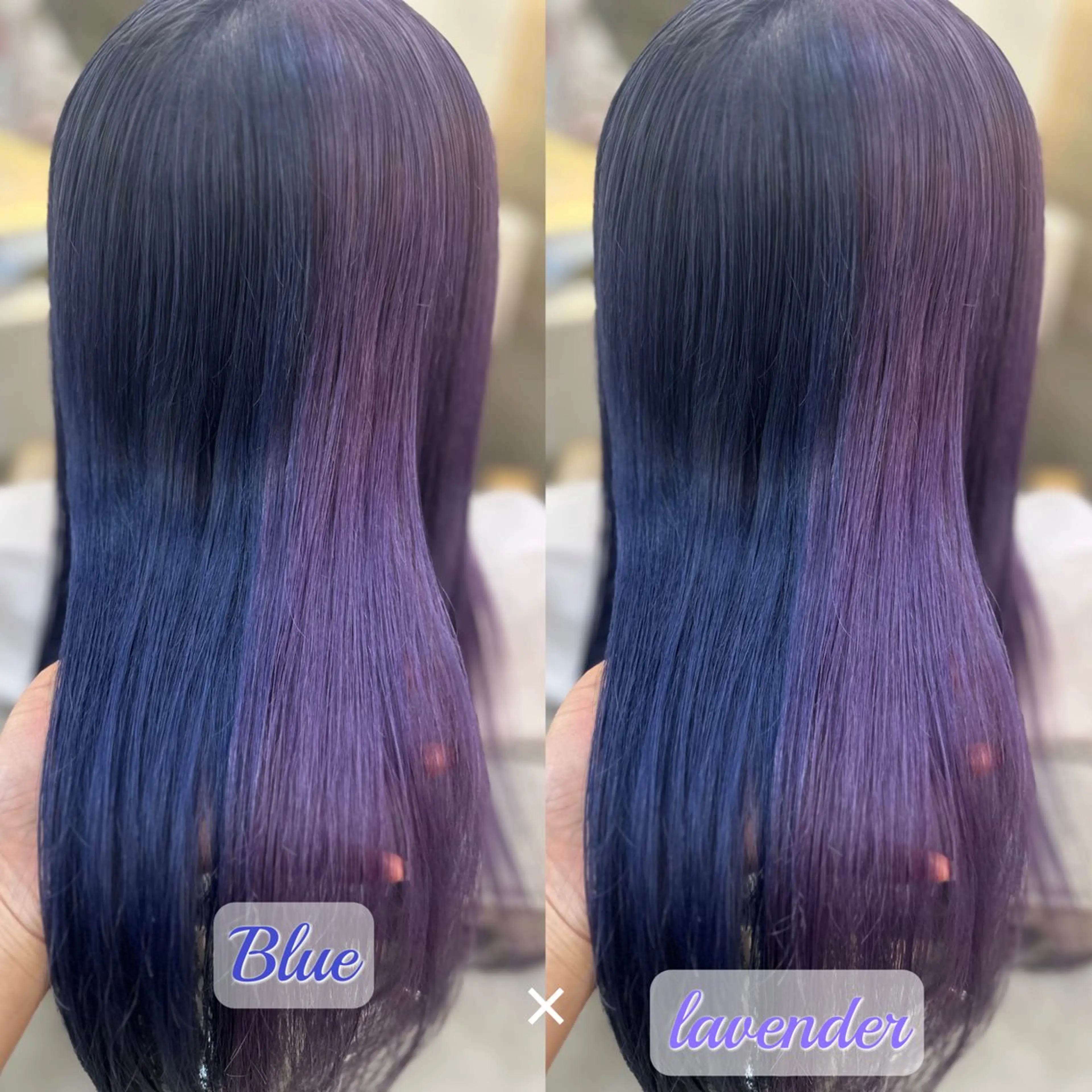 ロング ヘアカラー トリートメント lovis🧸ゆうあ 🧸/透明感カラーのヘアスタイル