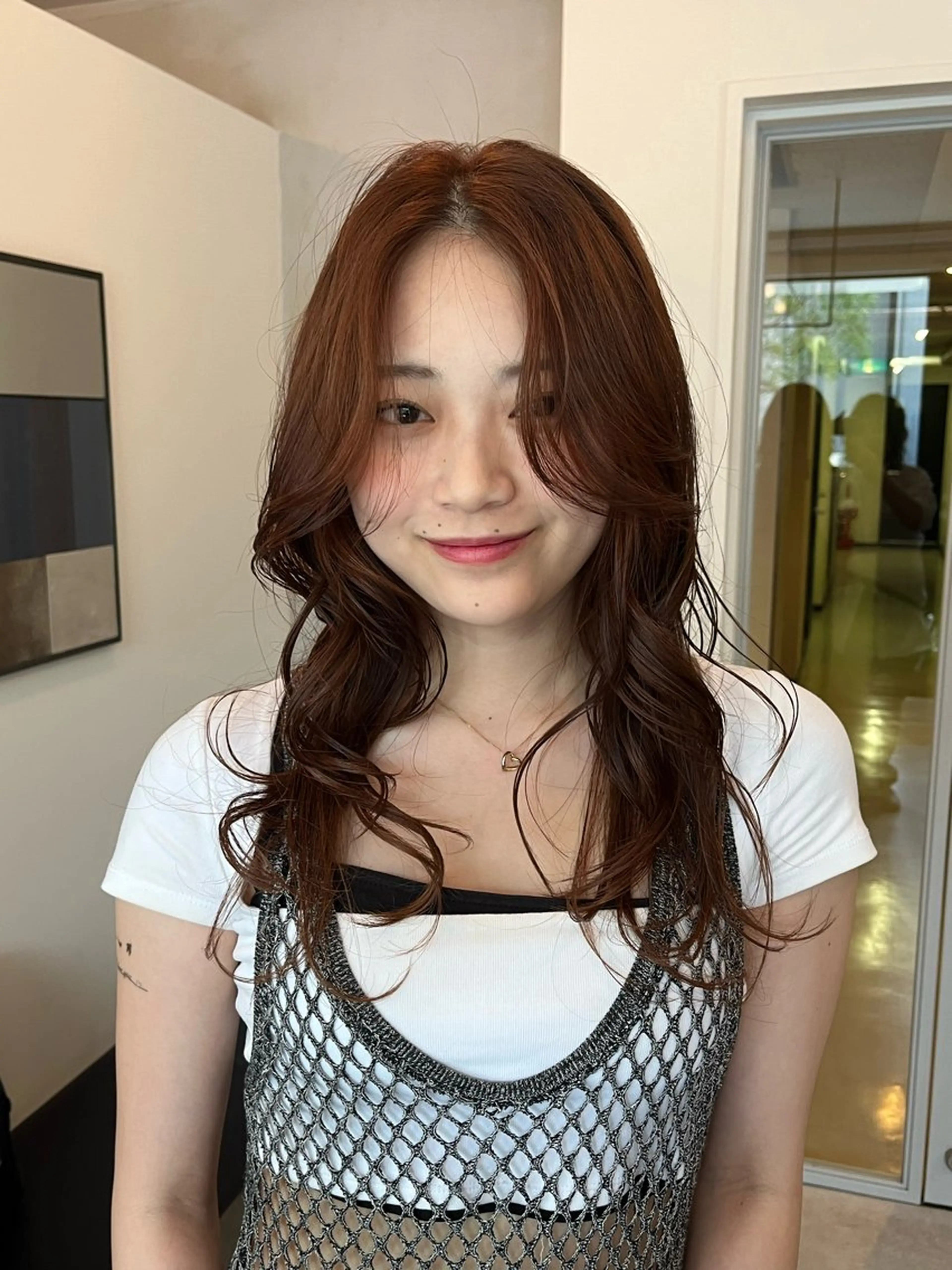 カラー 彩葉/ブリーチ/ カットモデル栄・伏見のヘアスタイル