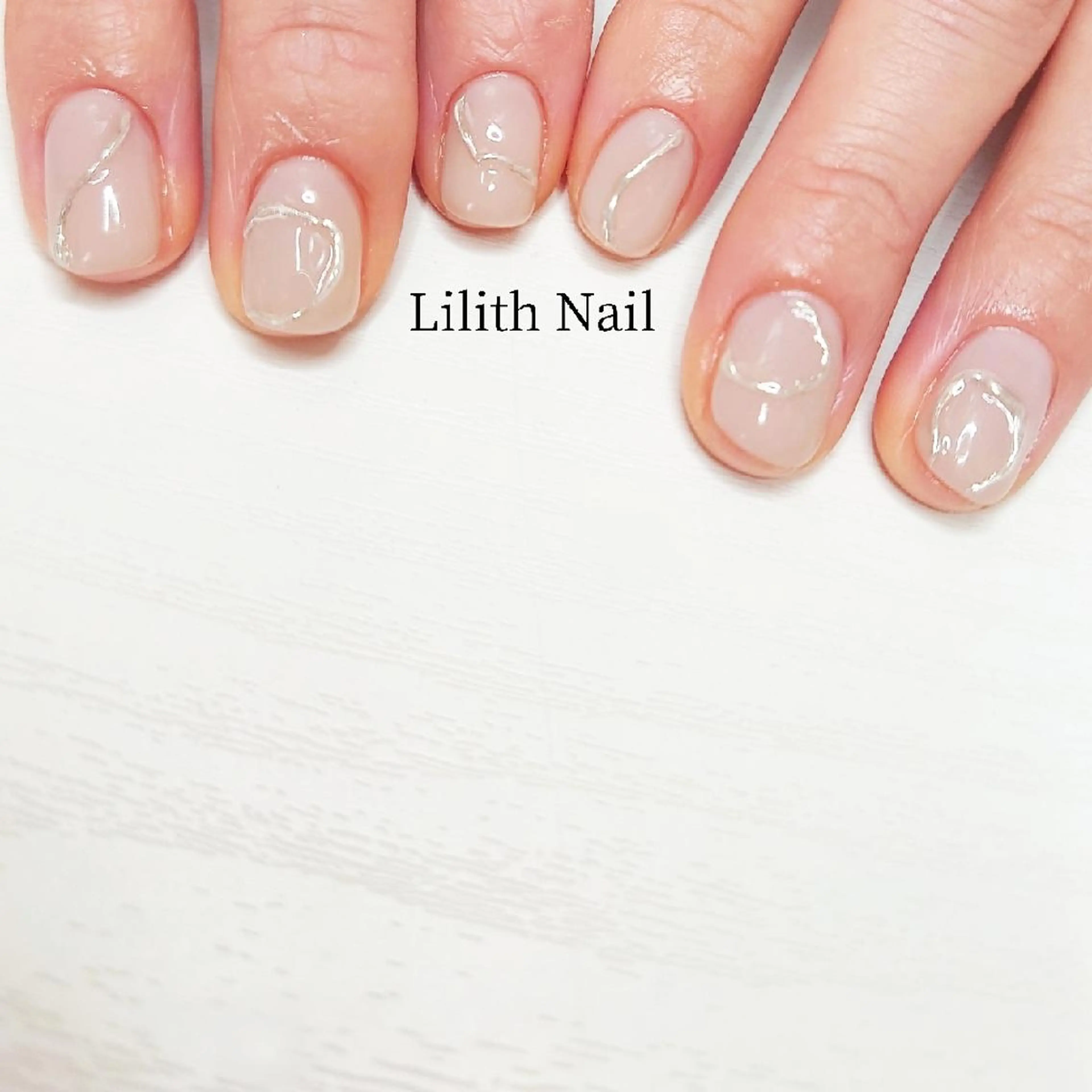 ネイル ニュアンスネイル ハンドネイル Lilith Nailのネイルデザイン