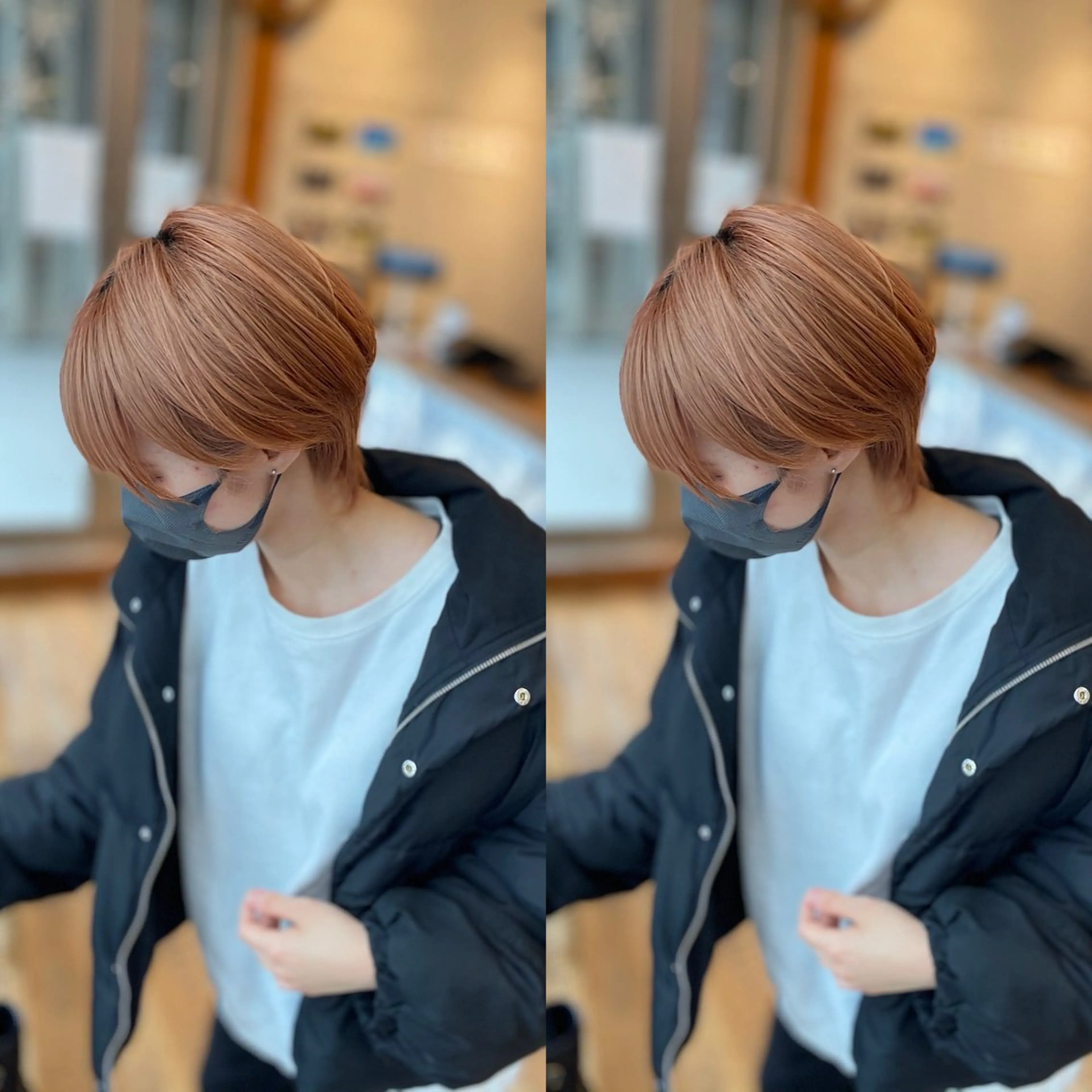 ショート カラー カット ヘアカラー 木村丈晴✂️ご来店 お待ちしてます😊のヘアスタイル