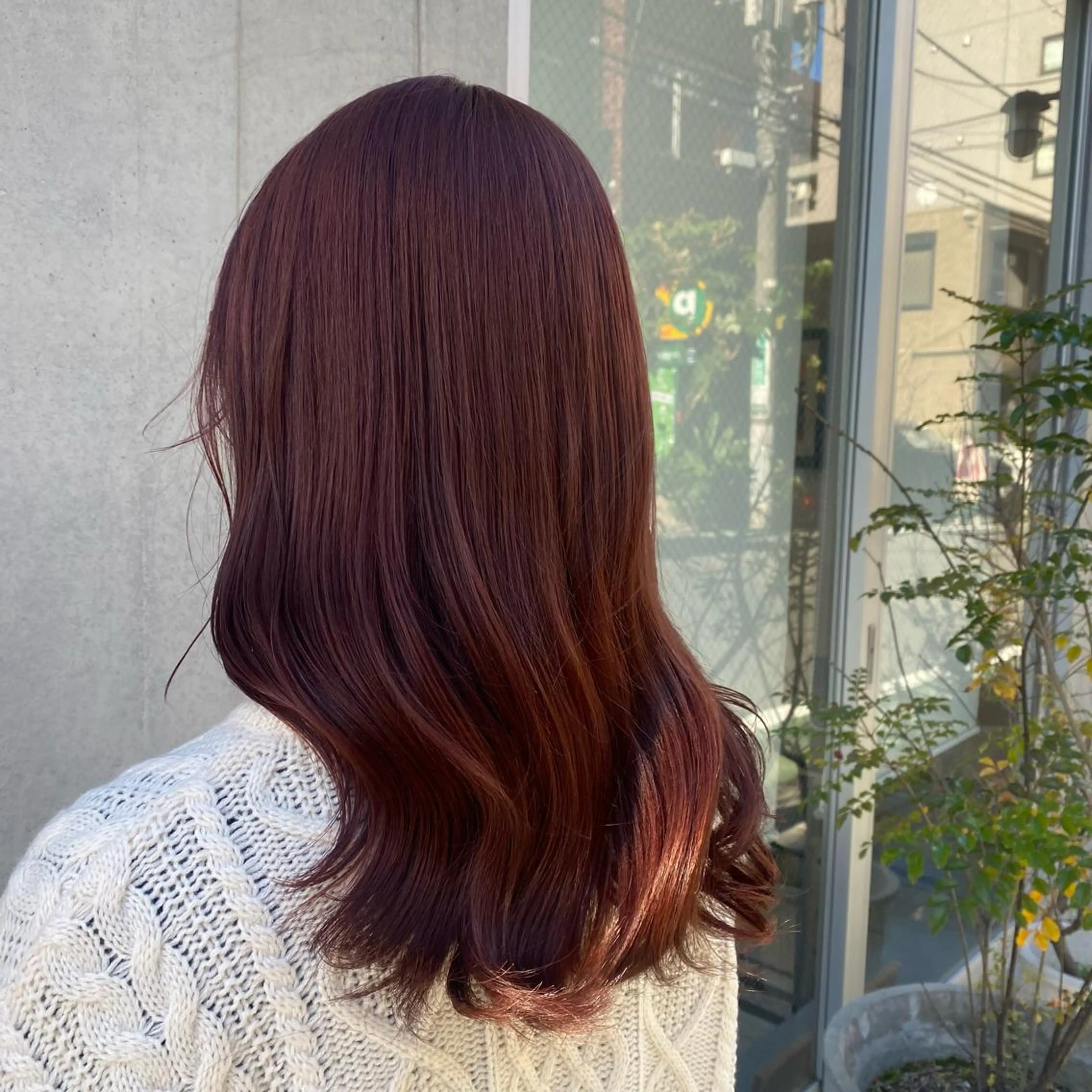 ミディアム カラー 🪭risa 暖色/レイヤー🪭のヘアスタイル