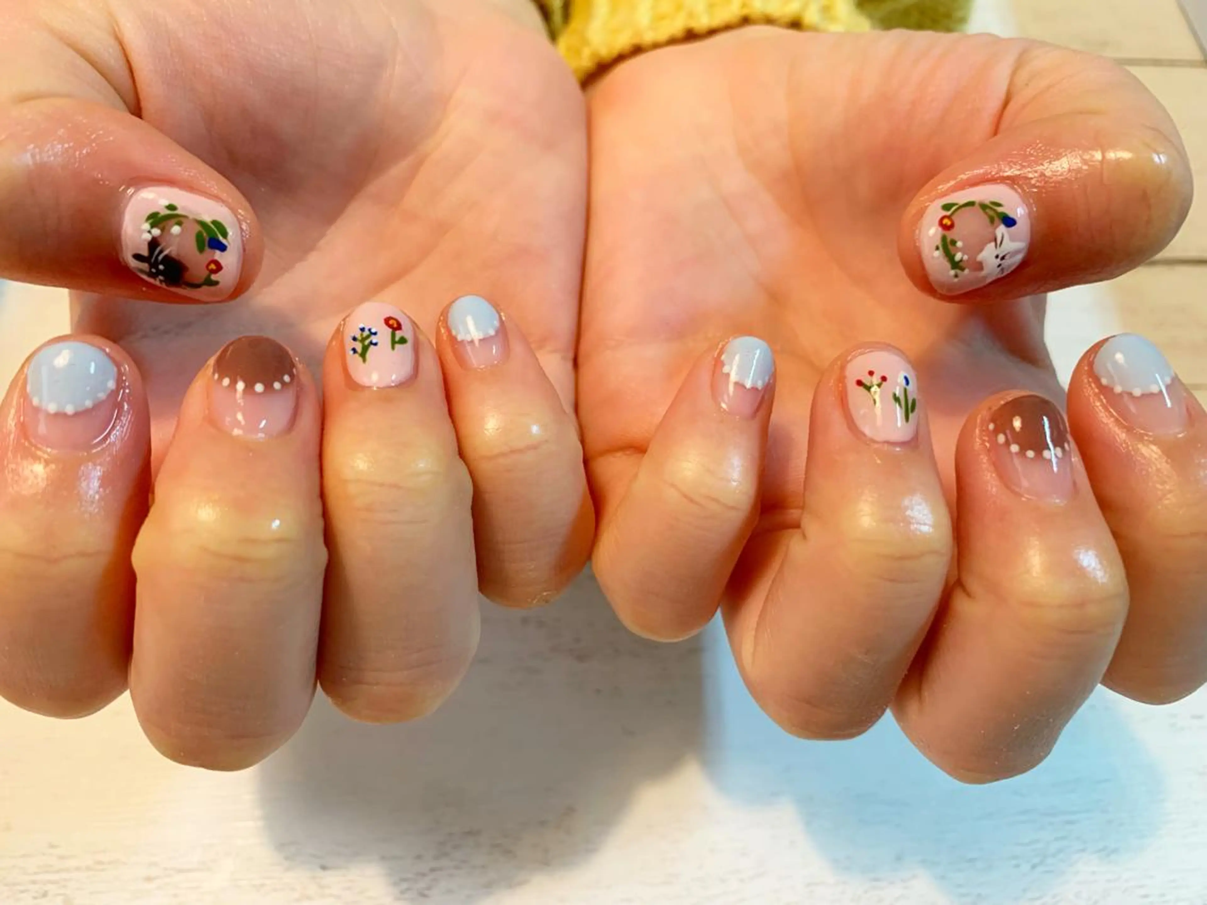 ネイル ハンドネイル GéRanium Harukaのネイルデザイン