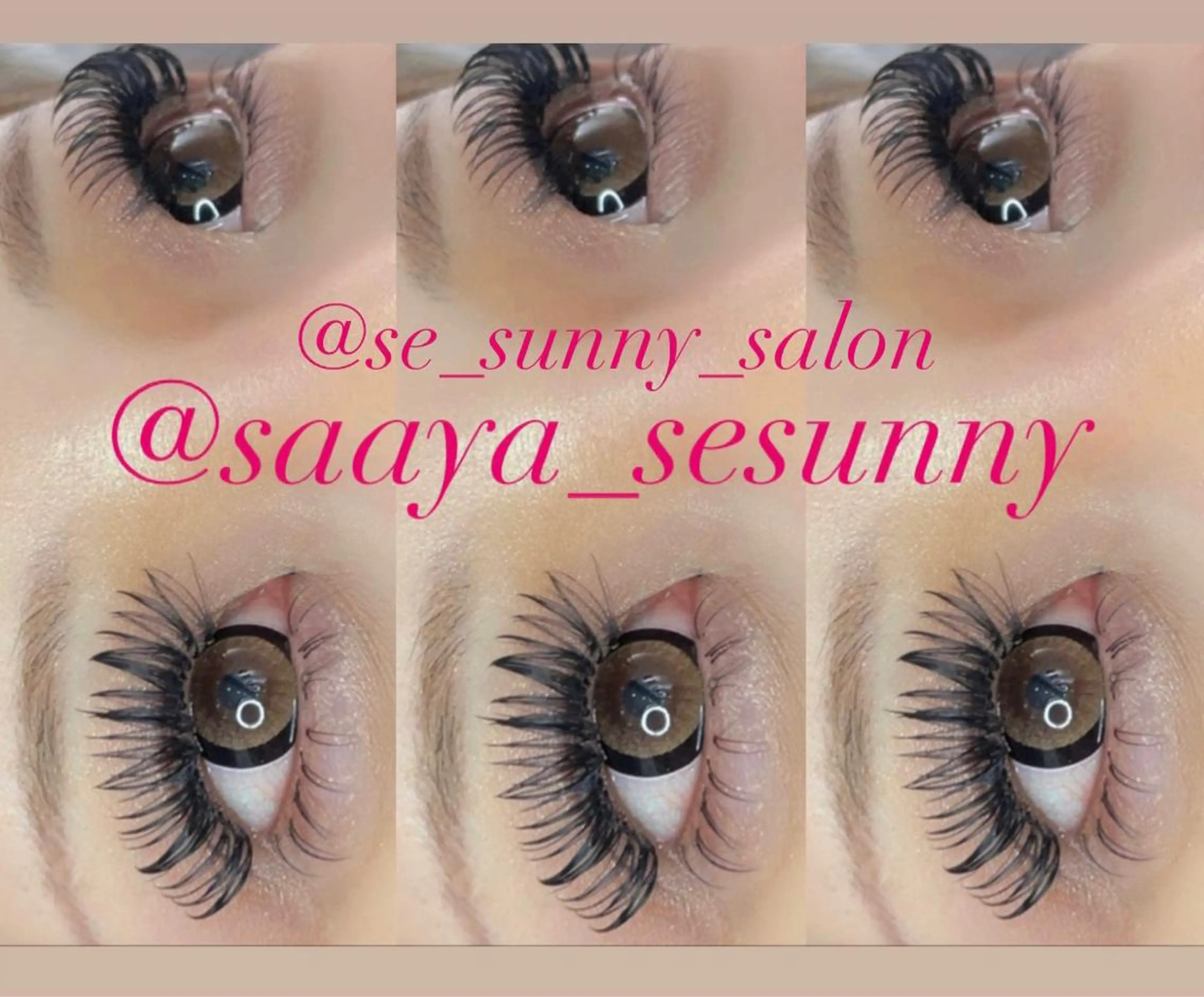 マツエク・マツパ マツエク SESUNNY セサ二ー　SAYAのマツエク・マツパデザイン