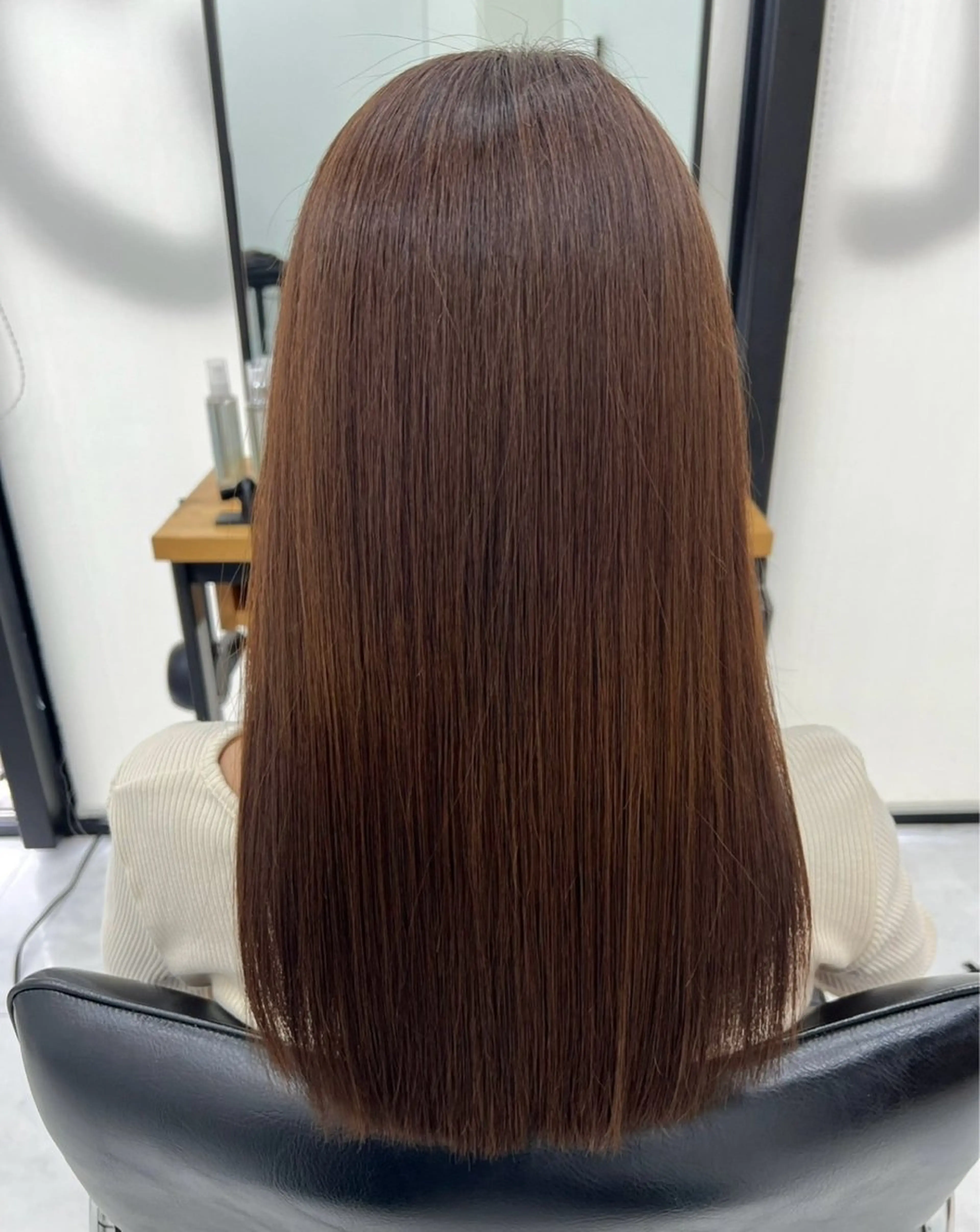 【格安メニュー💘】透明感ワンカラー➕補修トリートメント＋メンテナンスカット付き✂️の写真