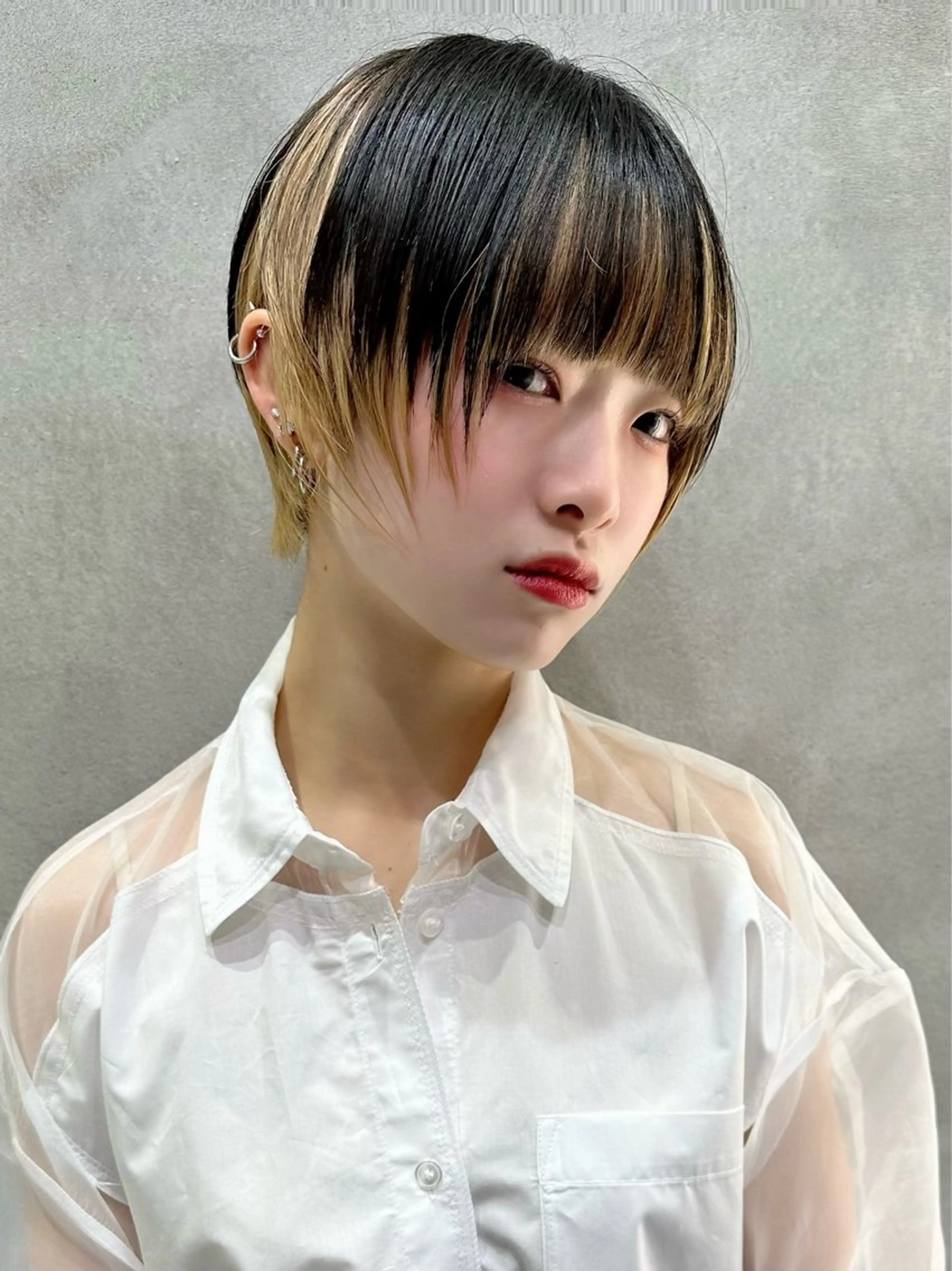 ショート カット ヘアカラー トリートメント 【店長】Lond山本 大輔のヘアスタイル