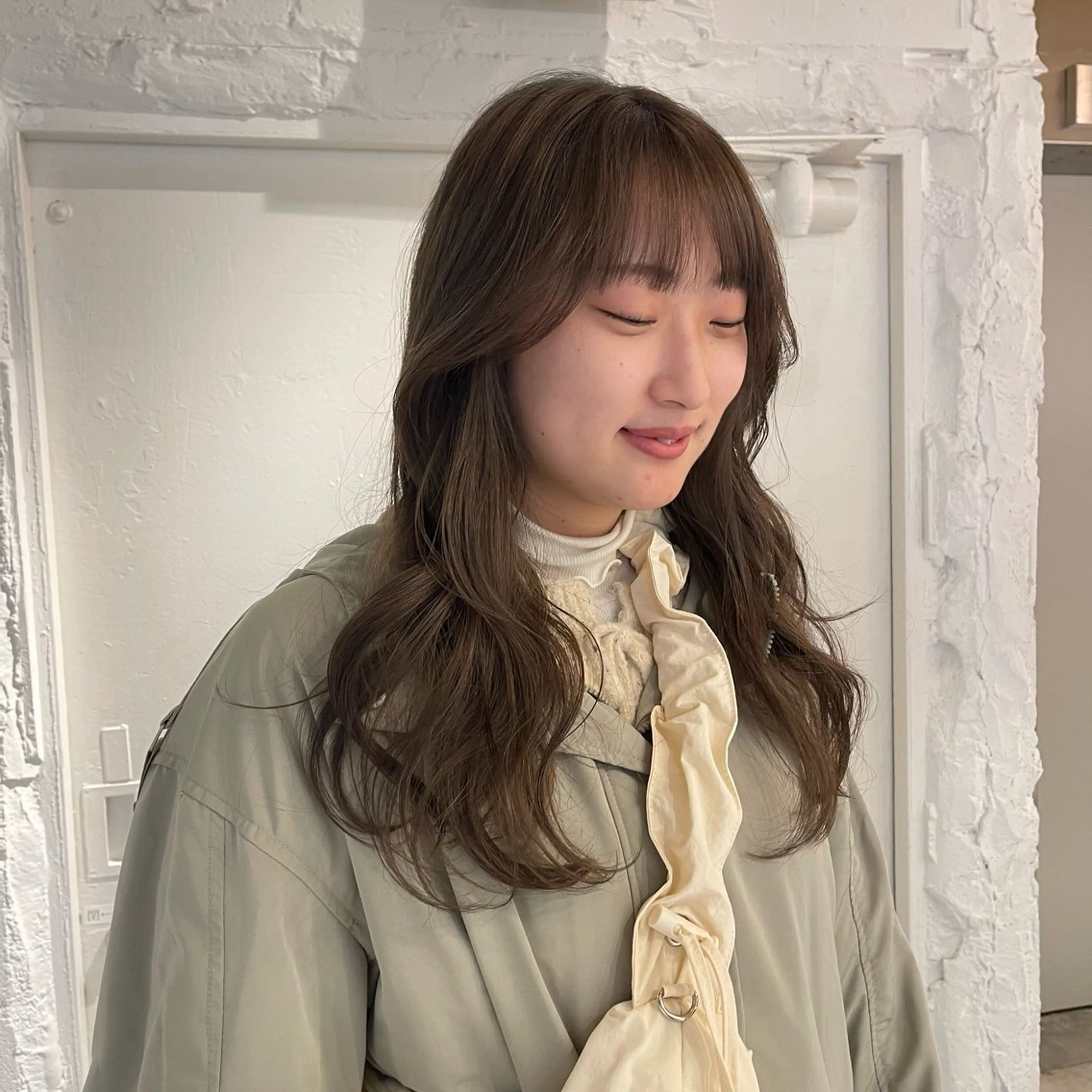 ロング カラー nameless miichiのヘアスタイル