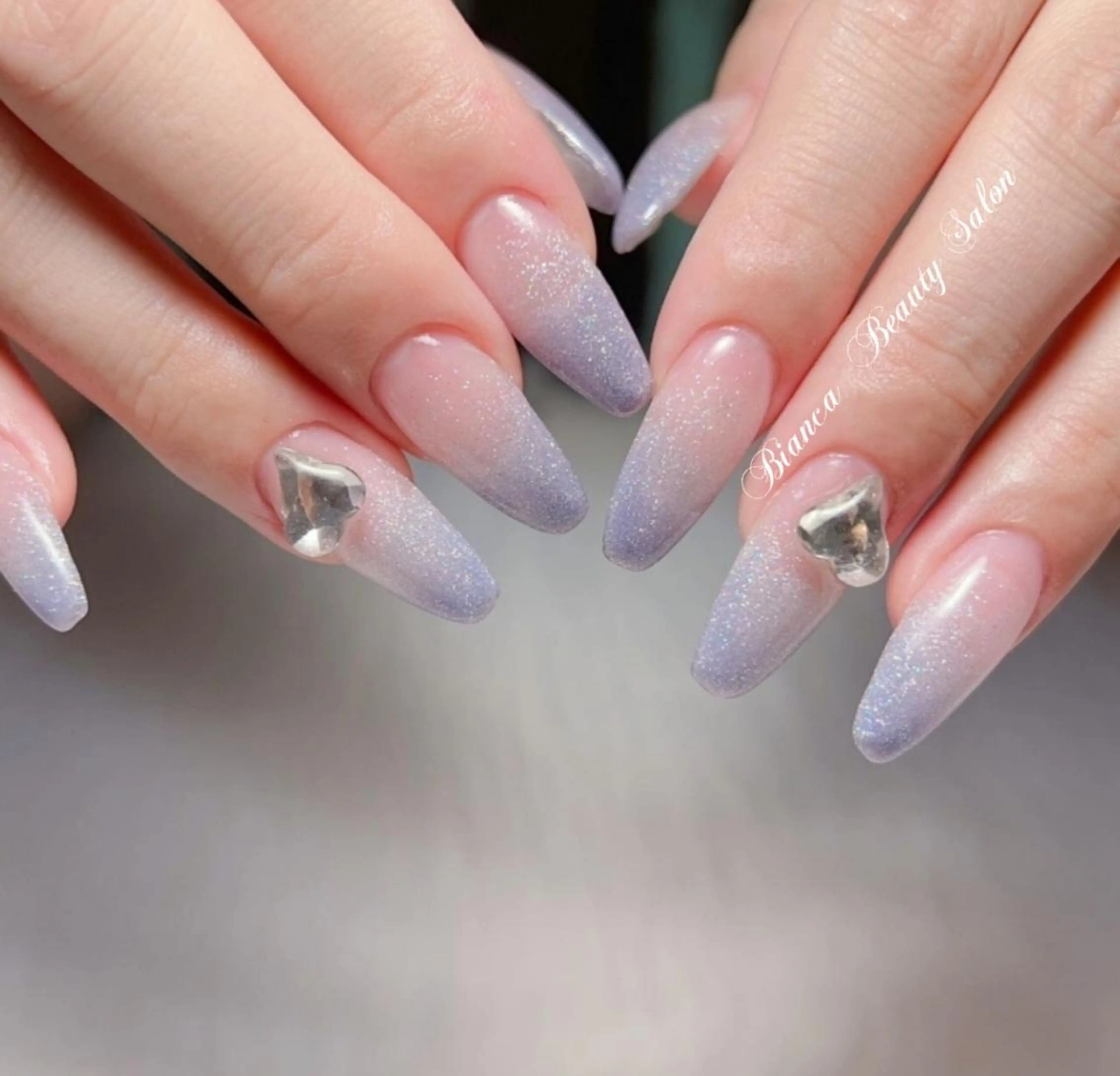 ネイル ハンドネイル ハンドケア 星みこと 長さ出し得意のネイルデザイン